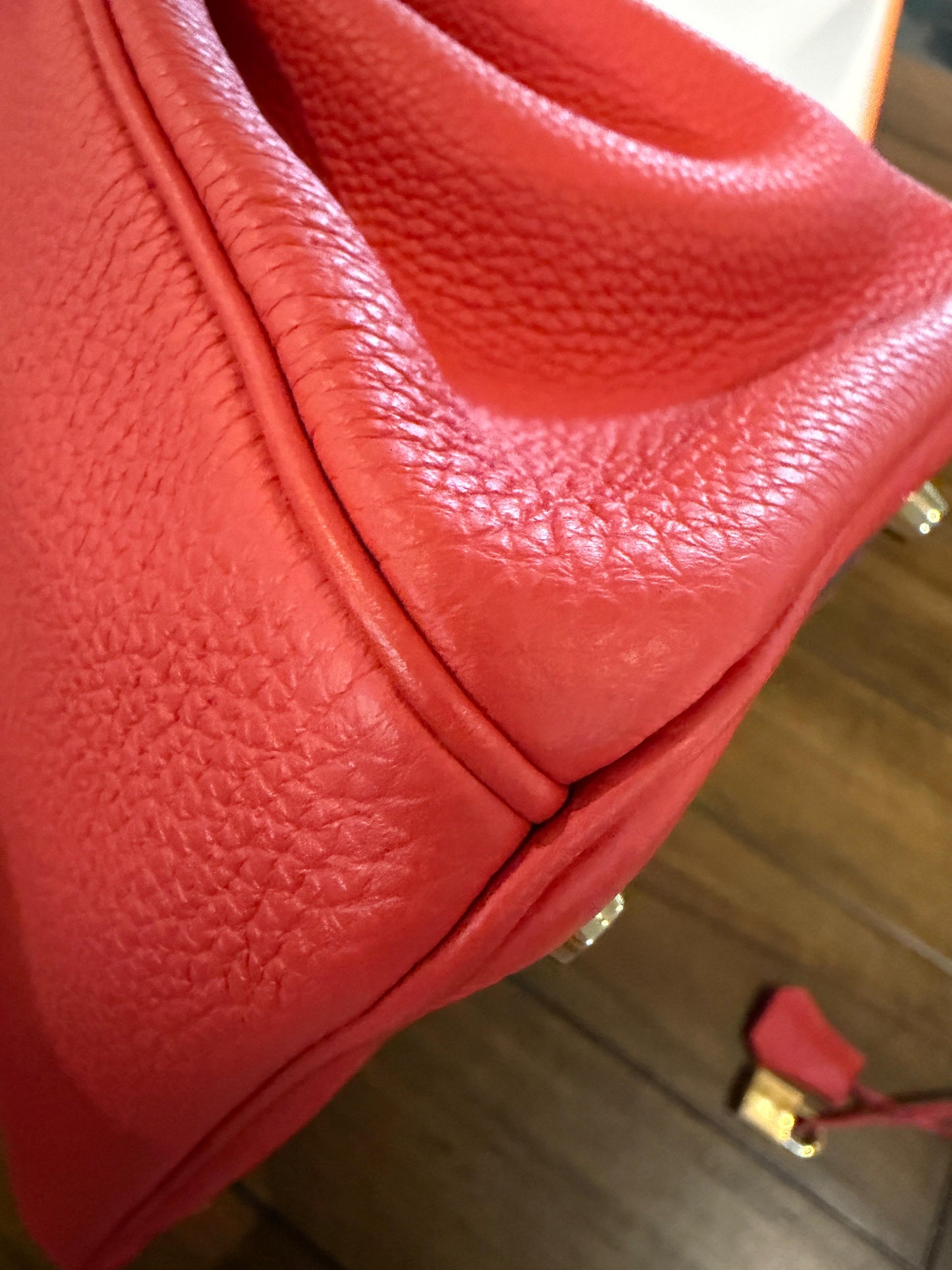 Hermes Birkin 30 Togo Red GHW 2013