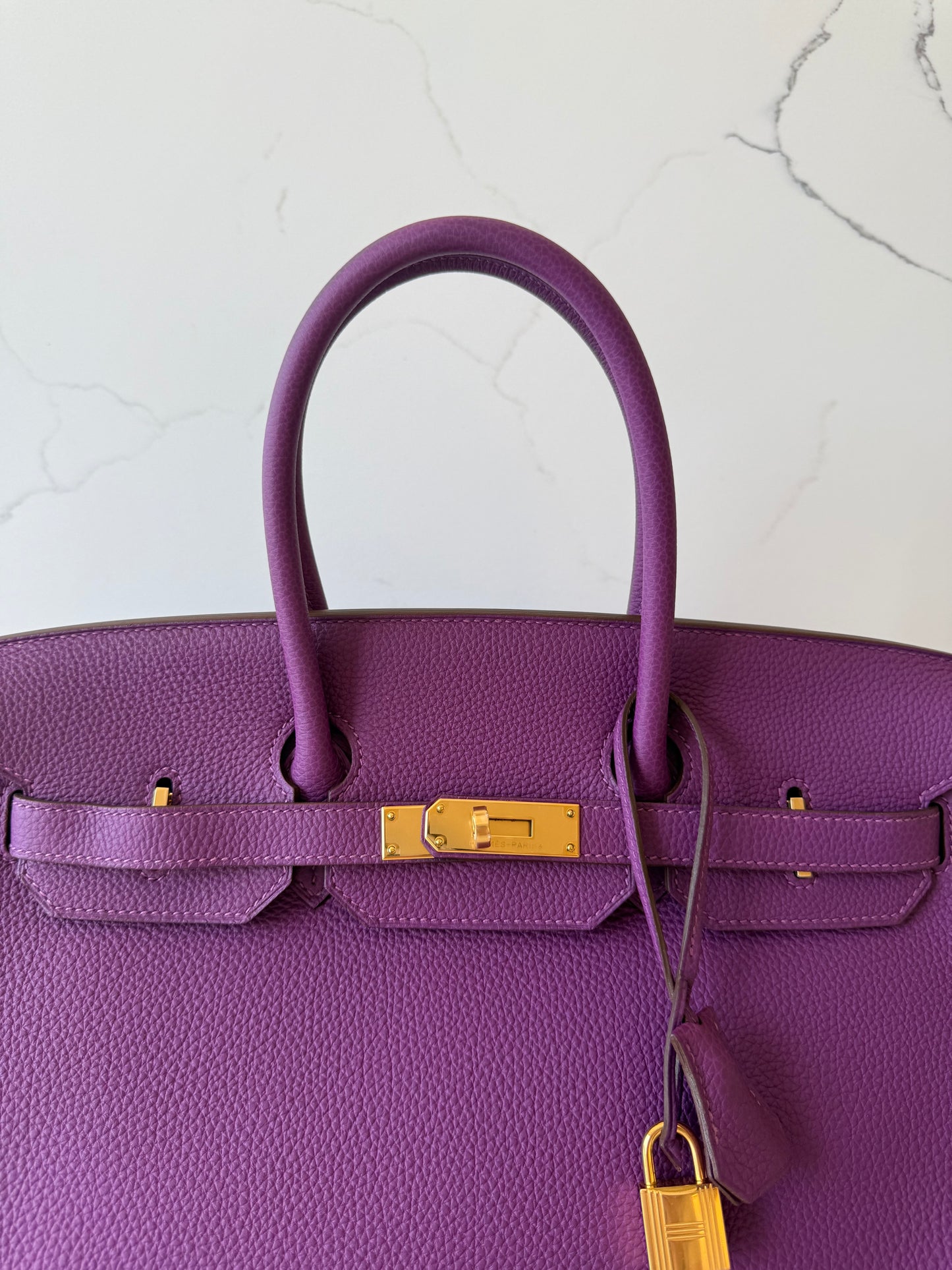 Hermes Birkin 35 Anemone GHW