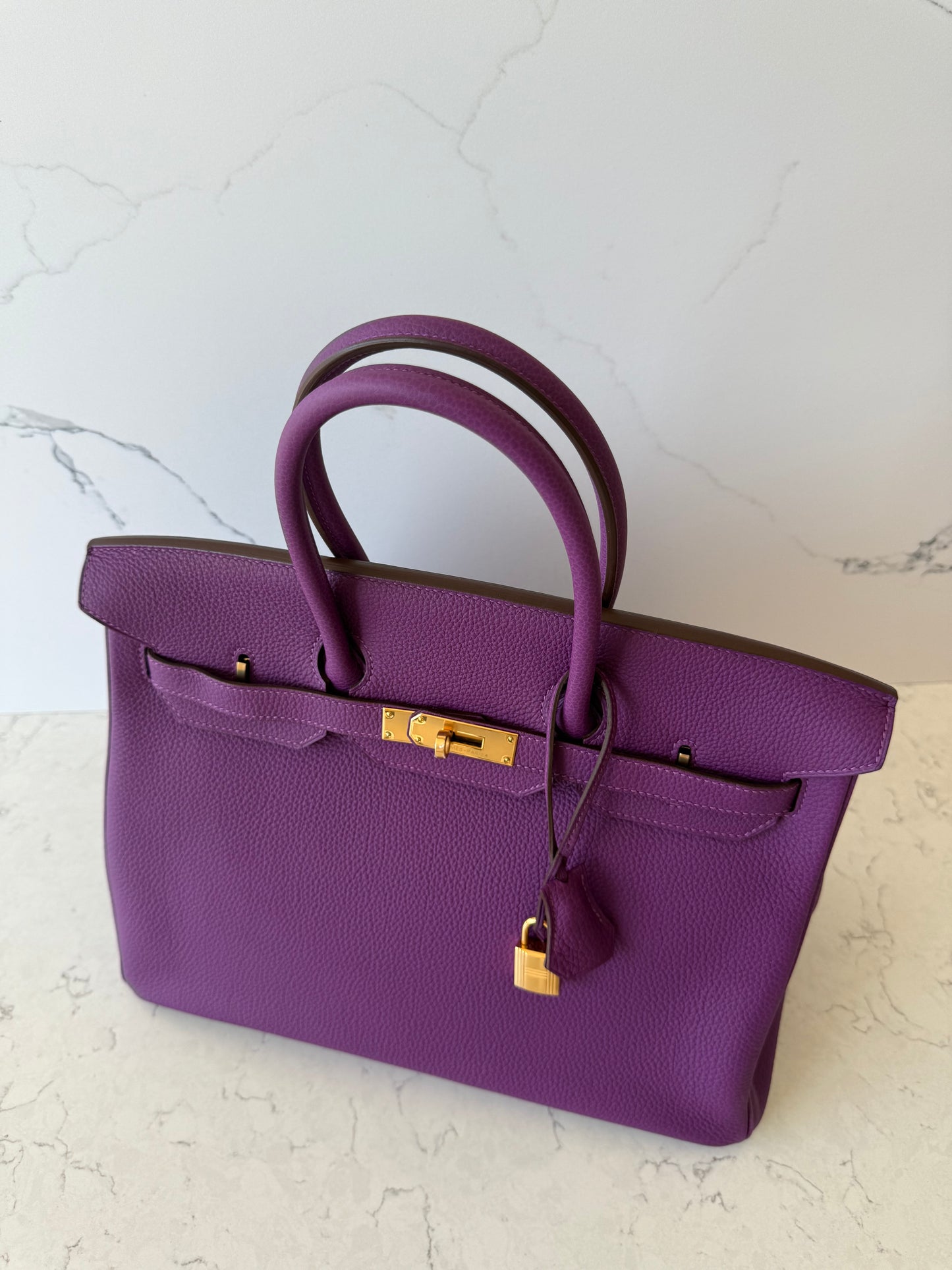 Hermes Birkin 35 Anemone GHW