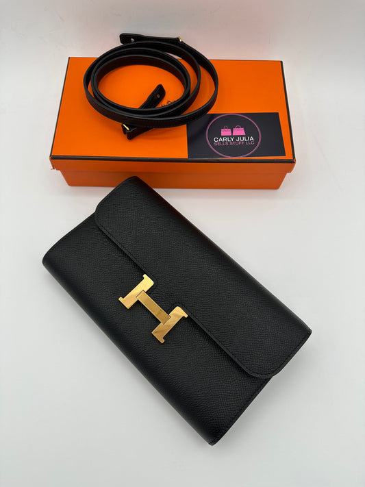 Hermes Constance To Go Noir GHW