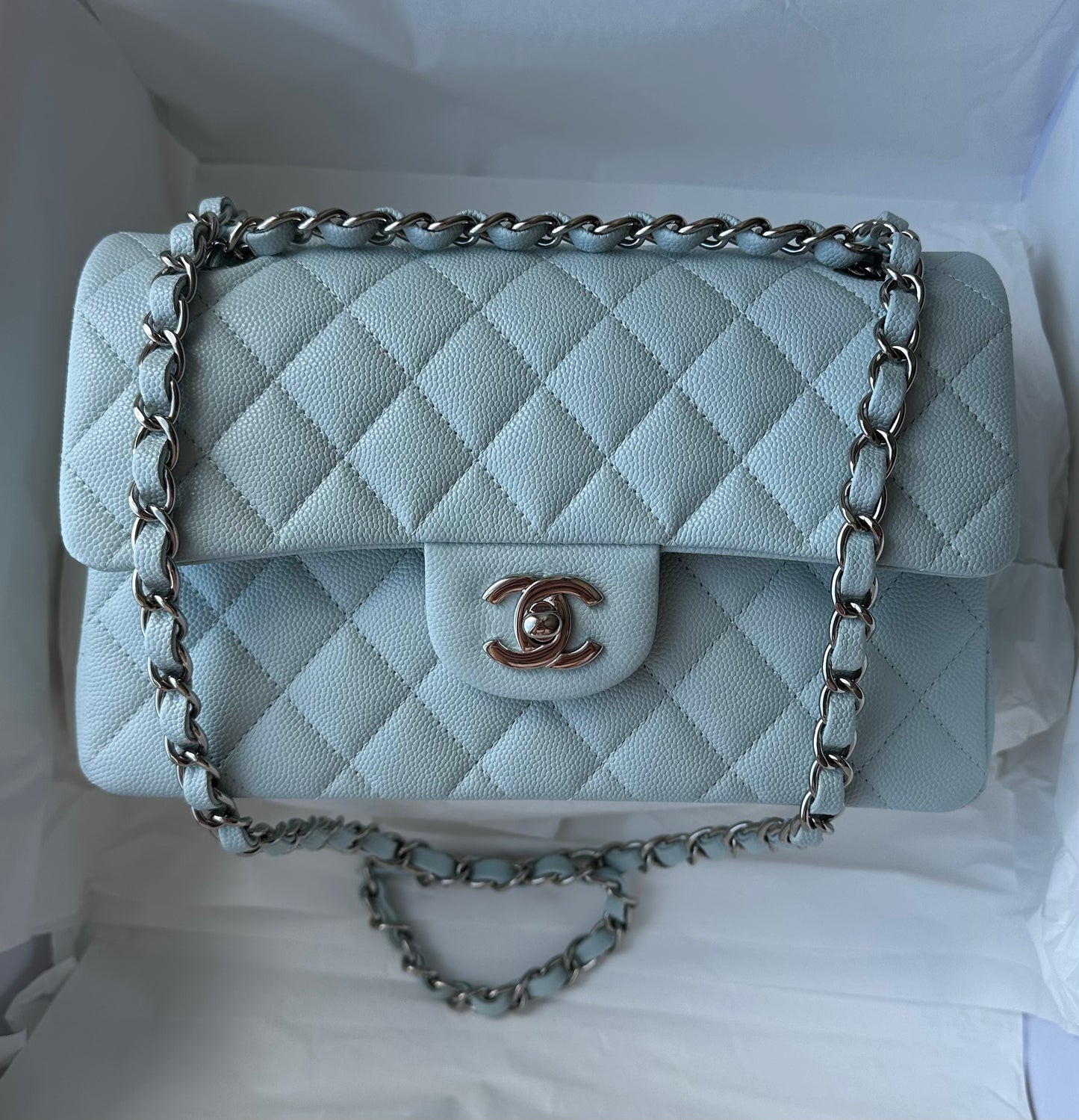 CHANEL 21K Small Double Flap