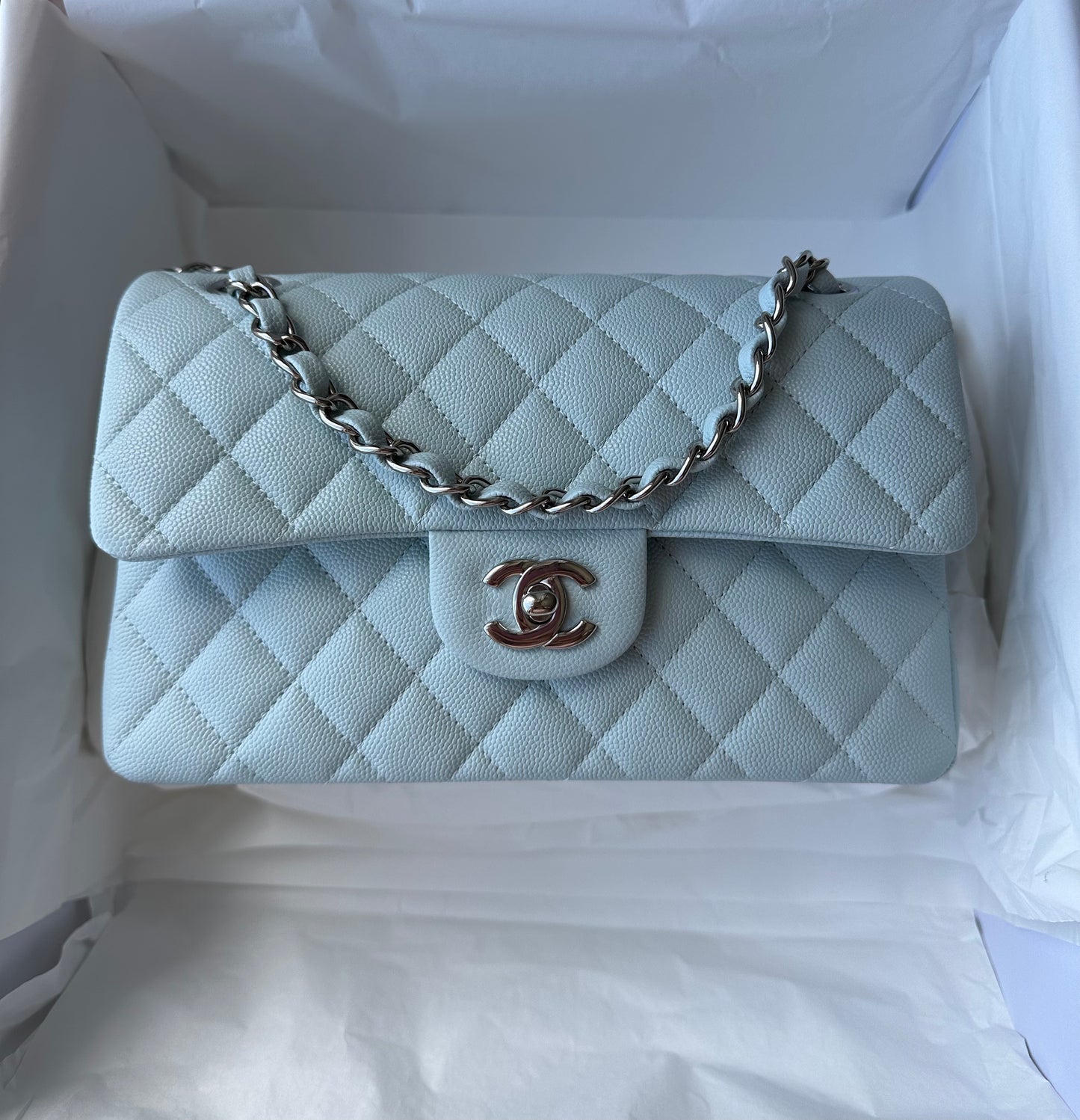 CHANEL 21K Small Double Flap