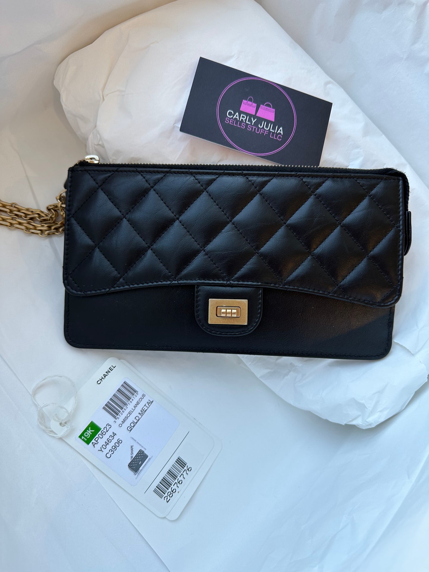 CHANEL Reissue Wristlet