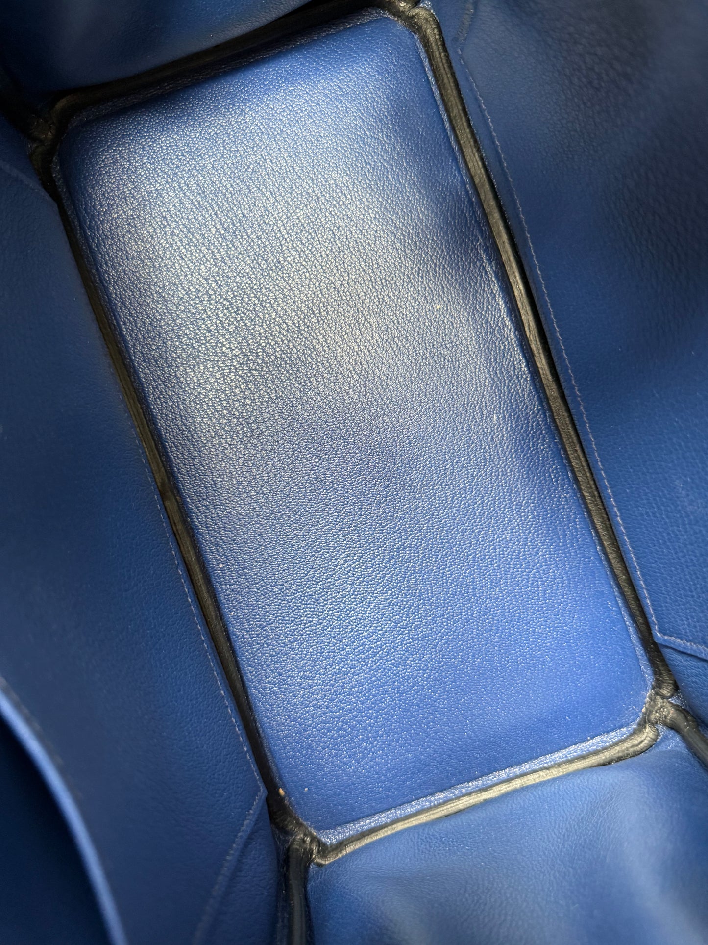 Birkin 25 Novillo Matte Alligator Bleu Saphir Bleu Marine RGHW