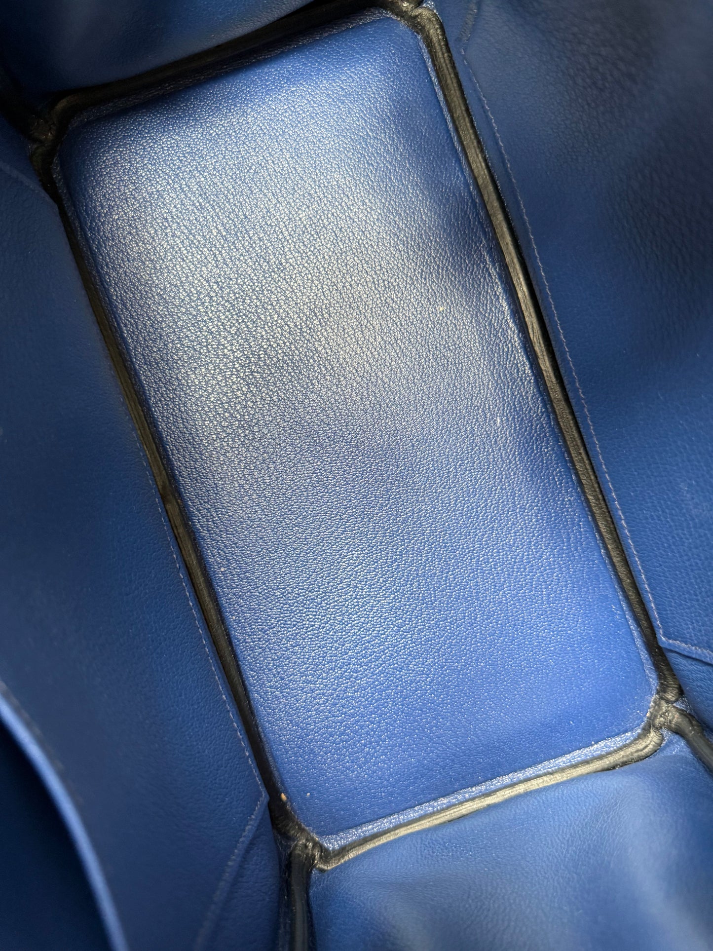 Birkin 25 Novillo Matte Alligator Bleu Saphir Bleu Marine RGHW - Carly Julia Sells Stuff, LLC