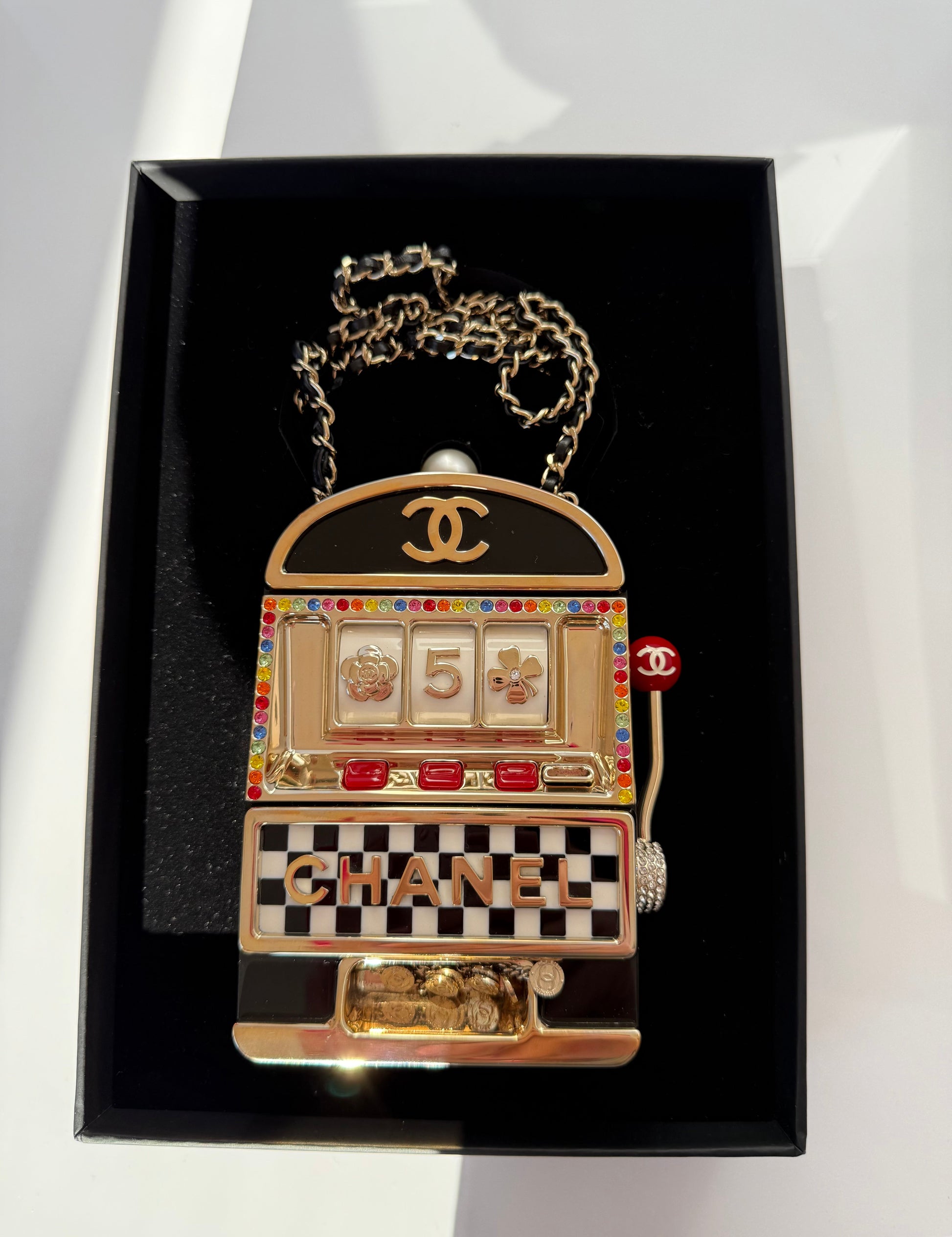 Chanel 23C Monaco Slot Machine Casino Minaudière - Carly Julia Sells Stuff, LLC