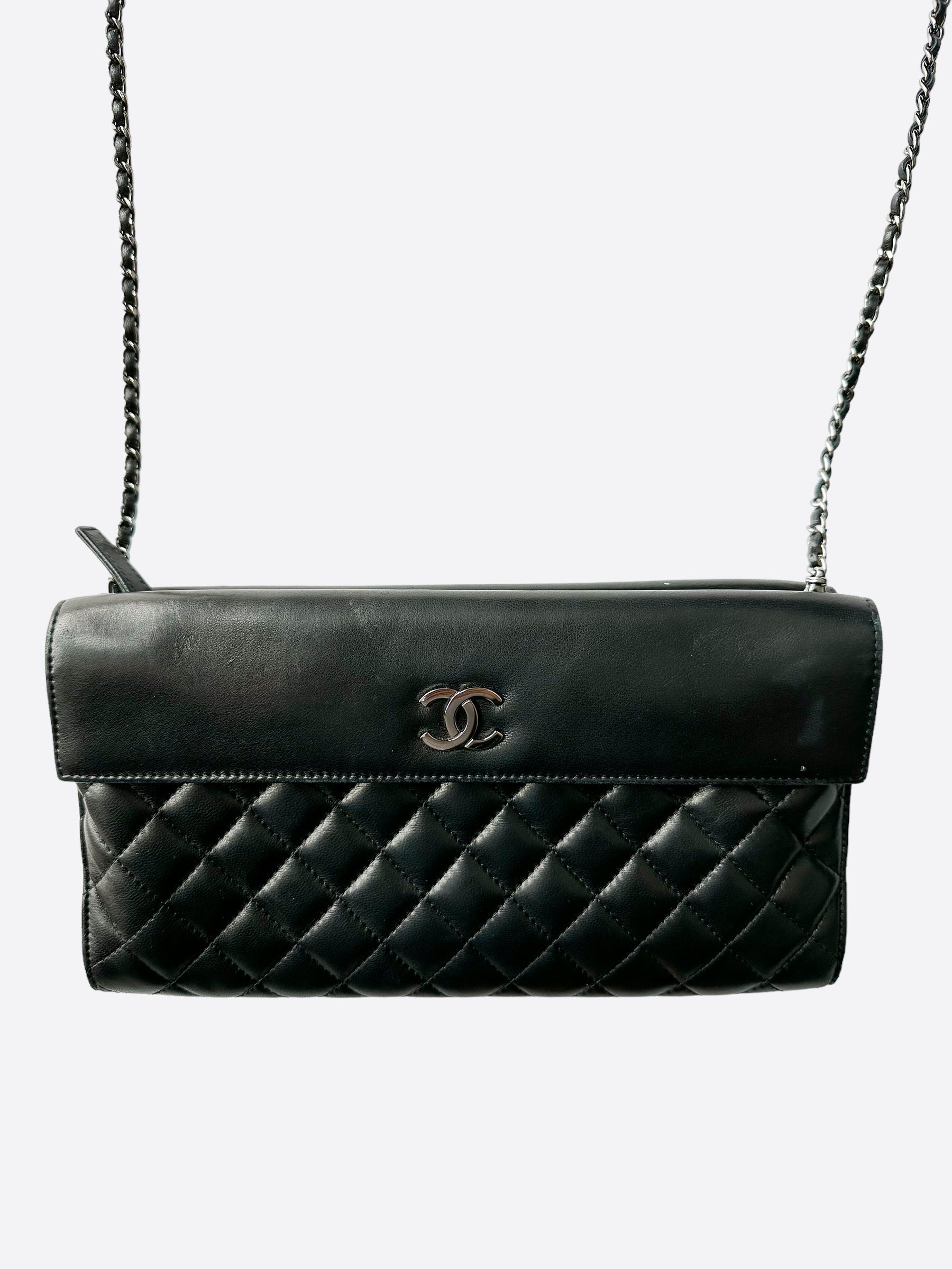 Chanel Black Leather Wallet On Chain - Carly Julia Sells Stuff, LLC