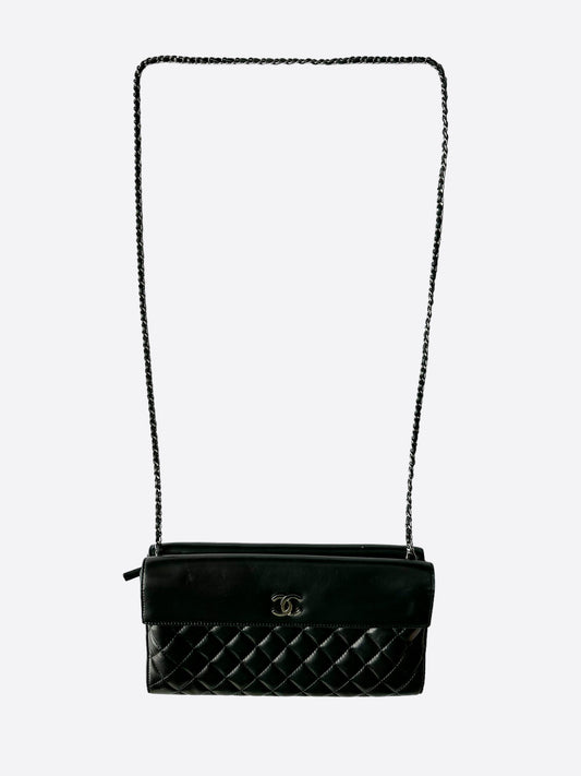 Chanel Black Leather Wallet On Chain - Carly Julia Sells Stuff, LLC