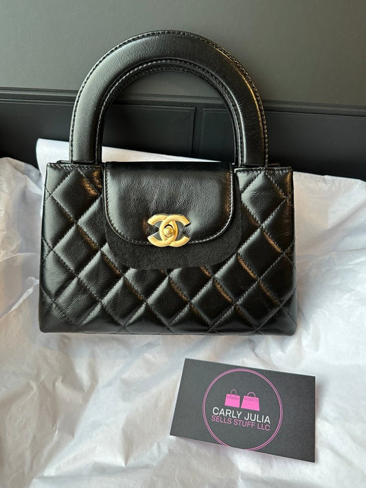CHANEL Small Nano Shopper Black GHW - Carly Julia Sells Stuff, LLC