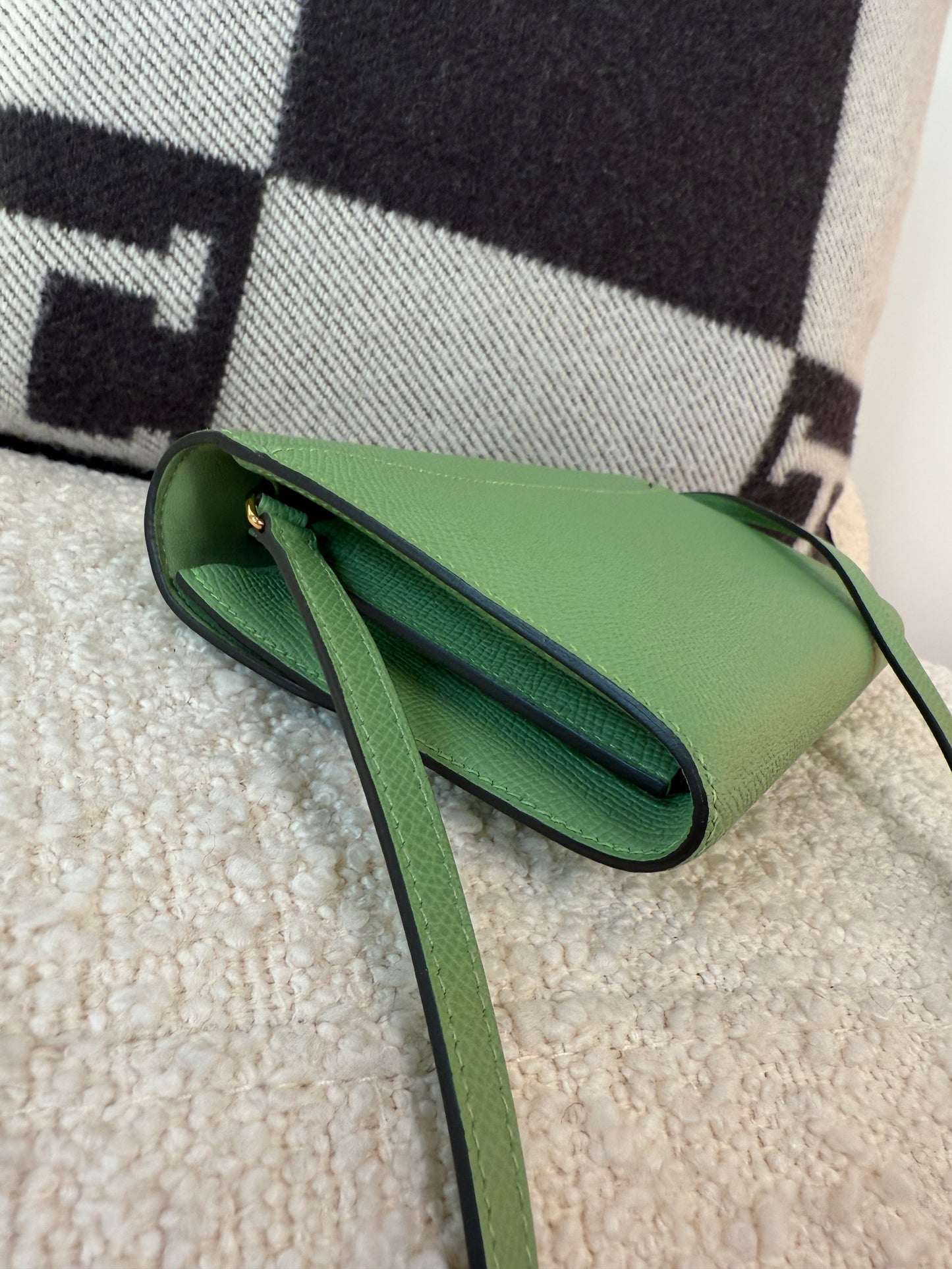 Hermes 2021 Constance ‘To - Go’ Wallet Vert Criquet GHW - Carly Julia Sells Stuff, LLC