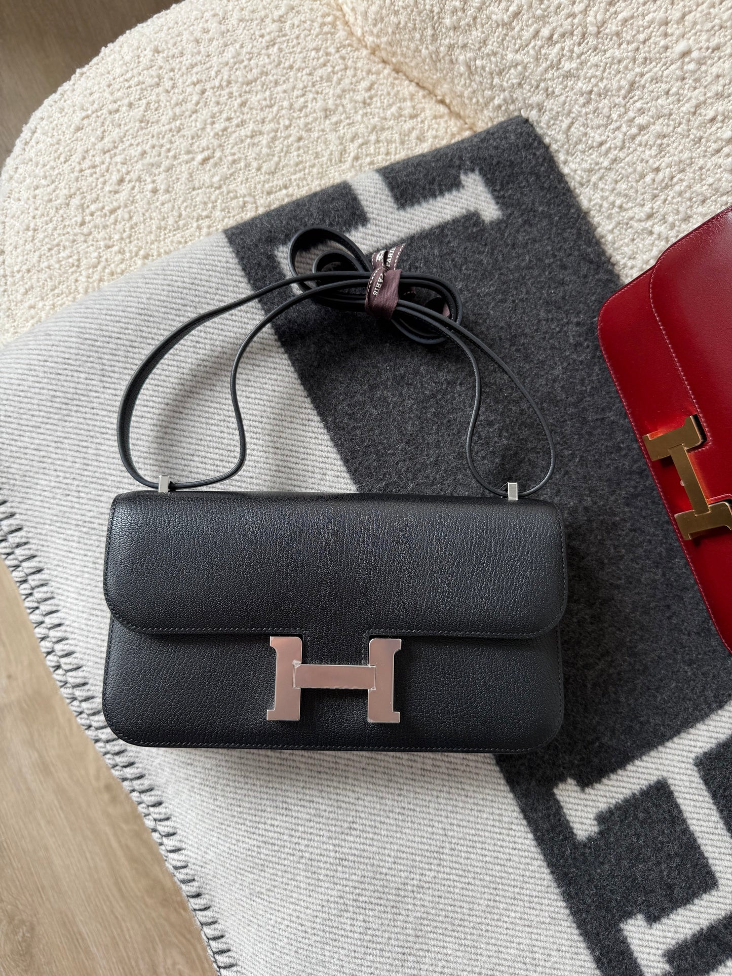 Hermes 2024 Constance Elan Noir Chèvre PHW - Carly Julia Sells Stuff, LLC