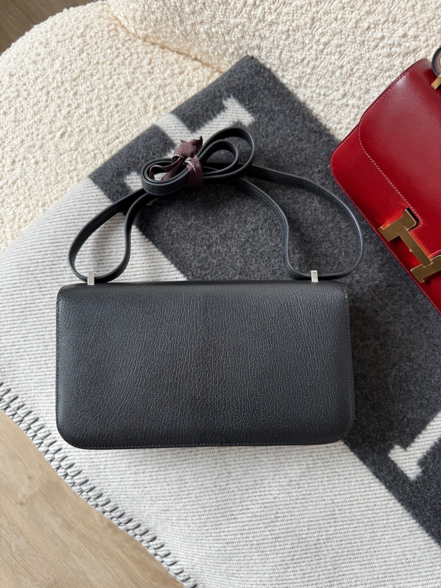 Hermes 2024 Constance Elan Noir Chèvre PHW - Carly Julia Sells Stuff, LLC