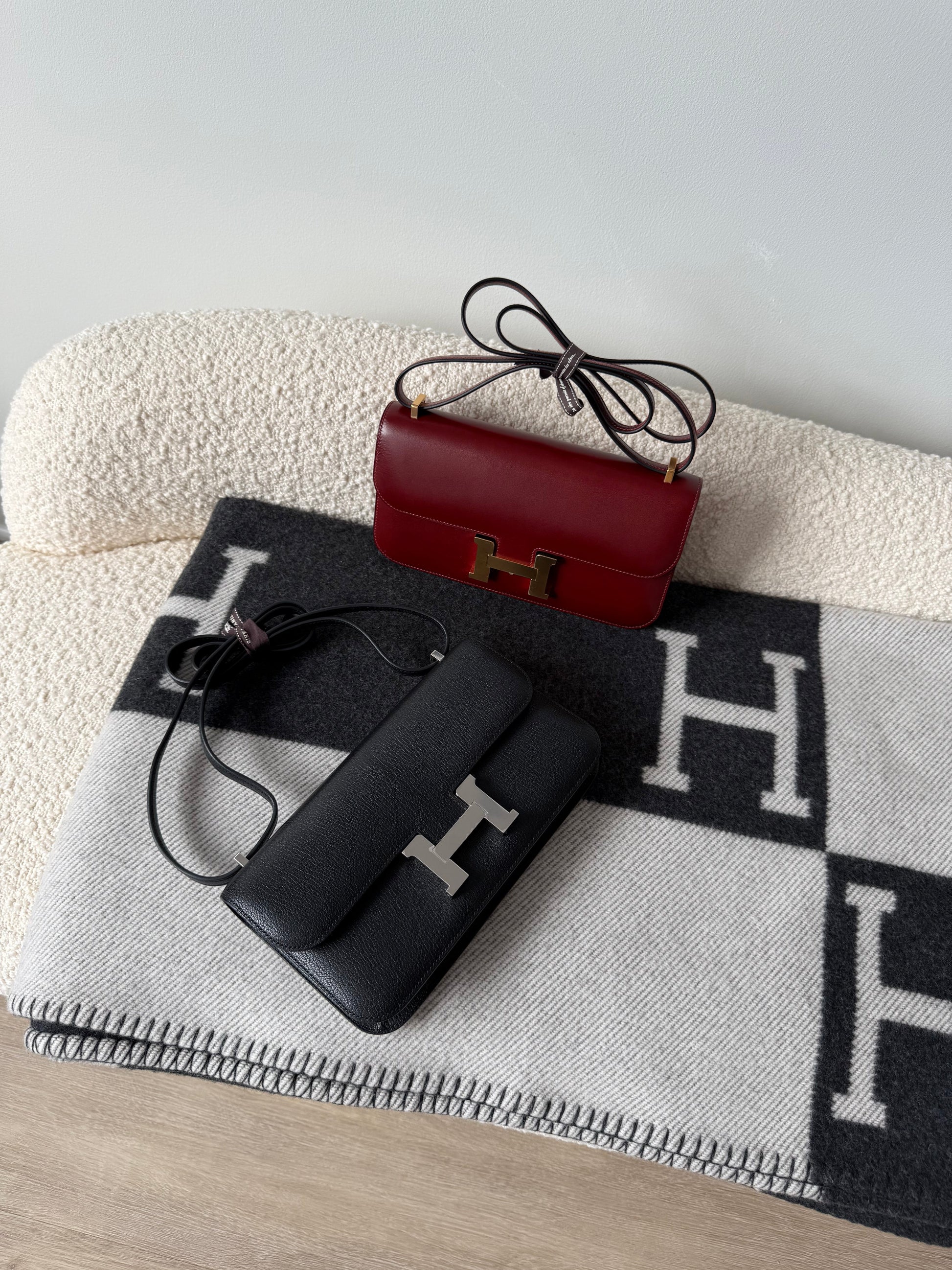 Hermes 2024 Constance Elan Noir Chèvre PHW - Carly Julia Sells Stuff, LLC