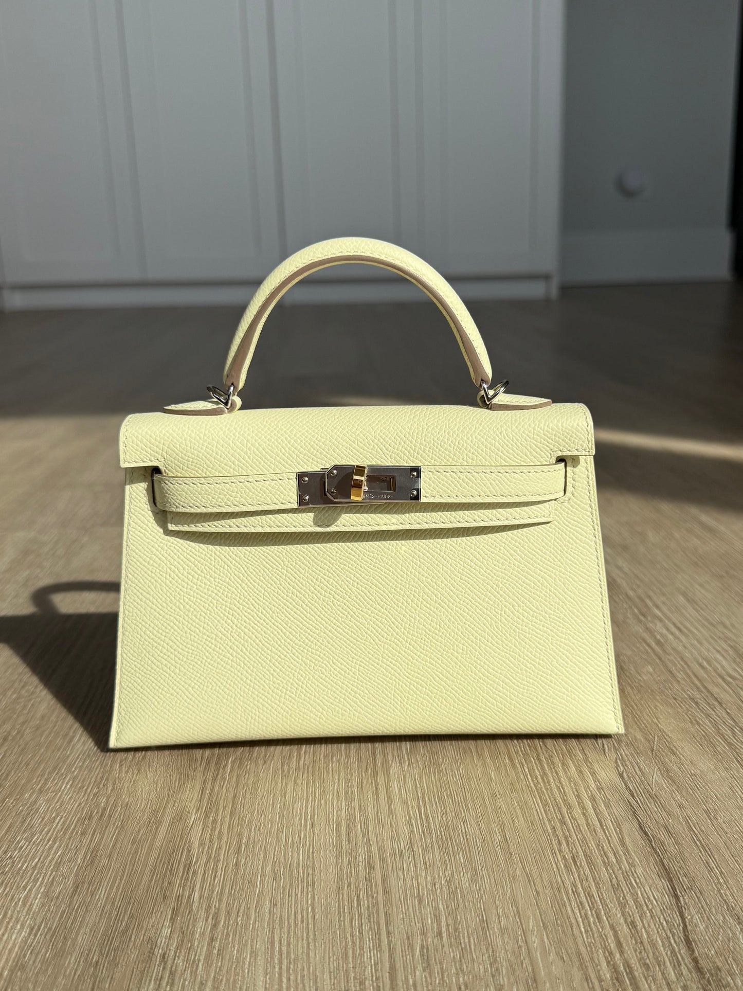Hermes 2024 Jaune Milton Mini Kelly 20 Epsom - Carly Julia Sells Stuff, LLC