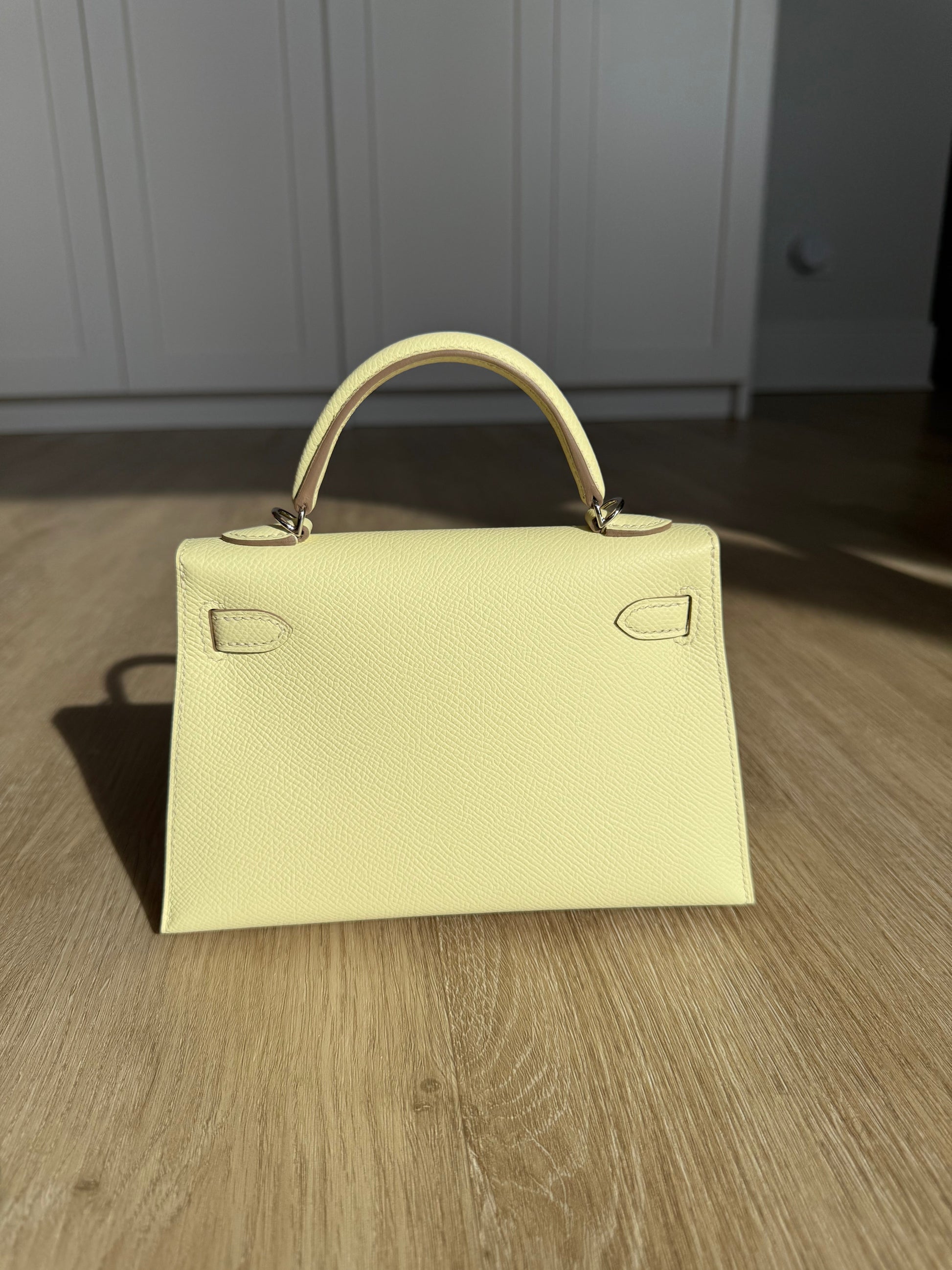 Hermes 2024 Jaune Milton Mini Kelly 20 Epsom - Carly Julia Sells Stuff, LLC