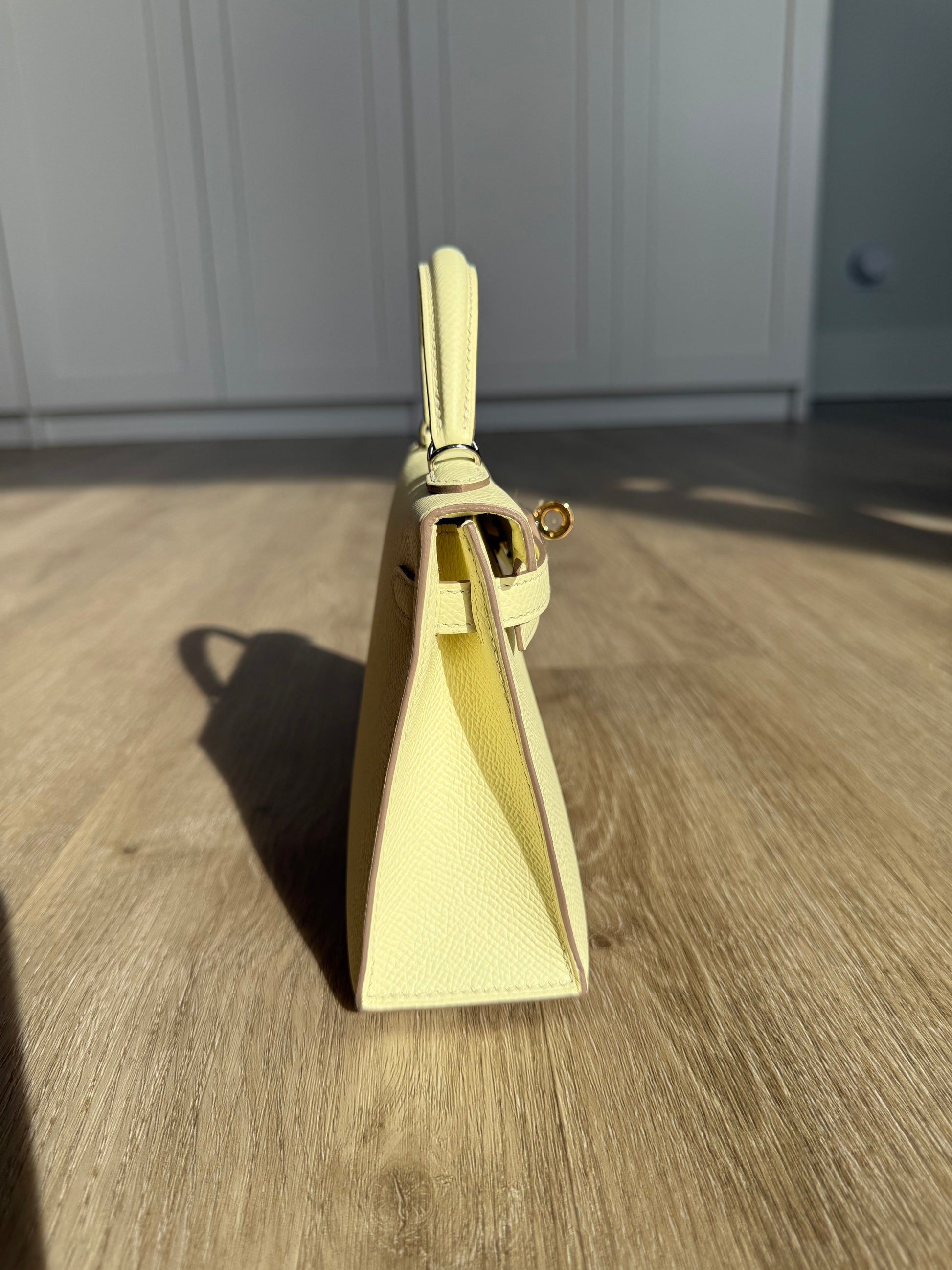 Hermes 2024 Jaune Milton Mini Kelly 20 Epsom - Carly Julia Sells Stuff, LLC