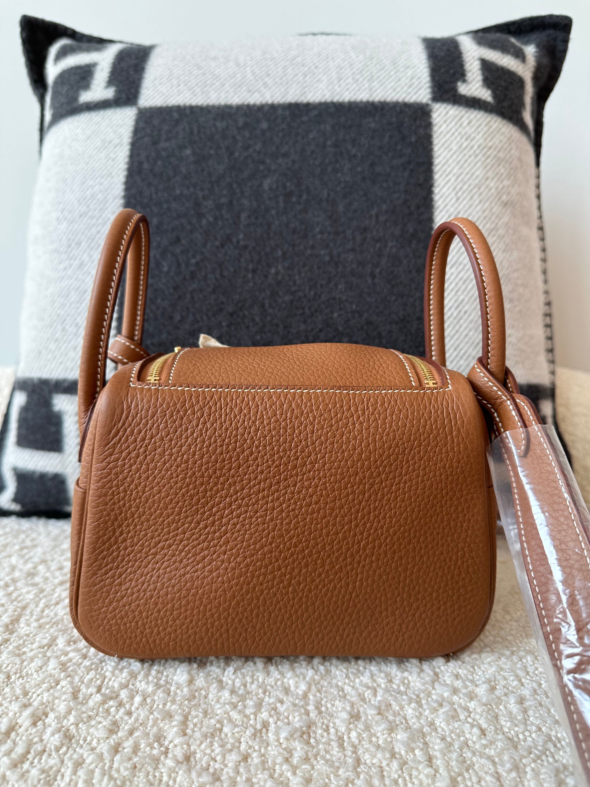 Hermes 2024 Mini Lindy Gold GHW - Carly Julia Sells Stuff, LLC