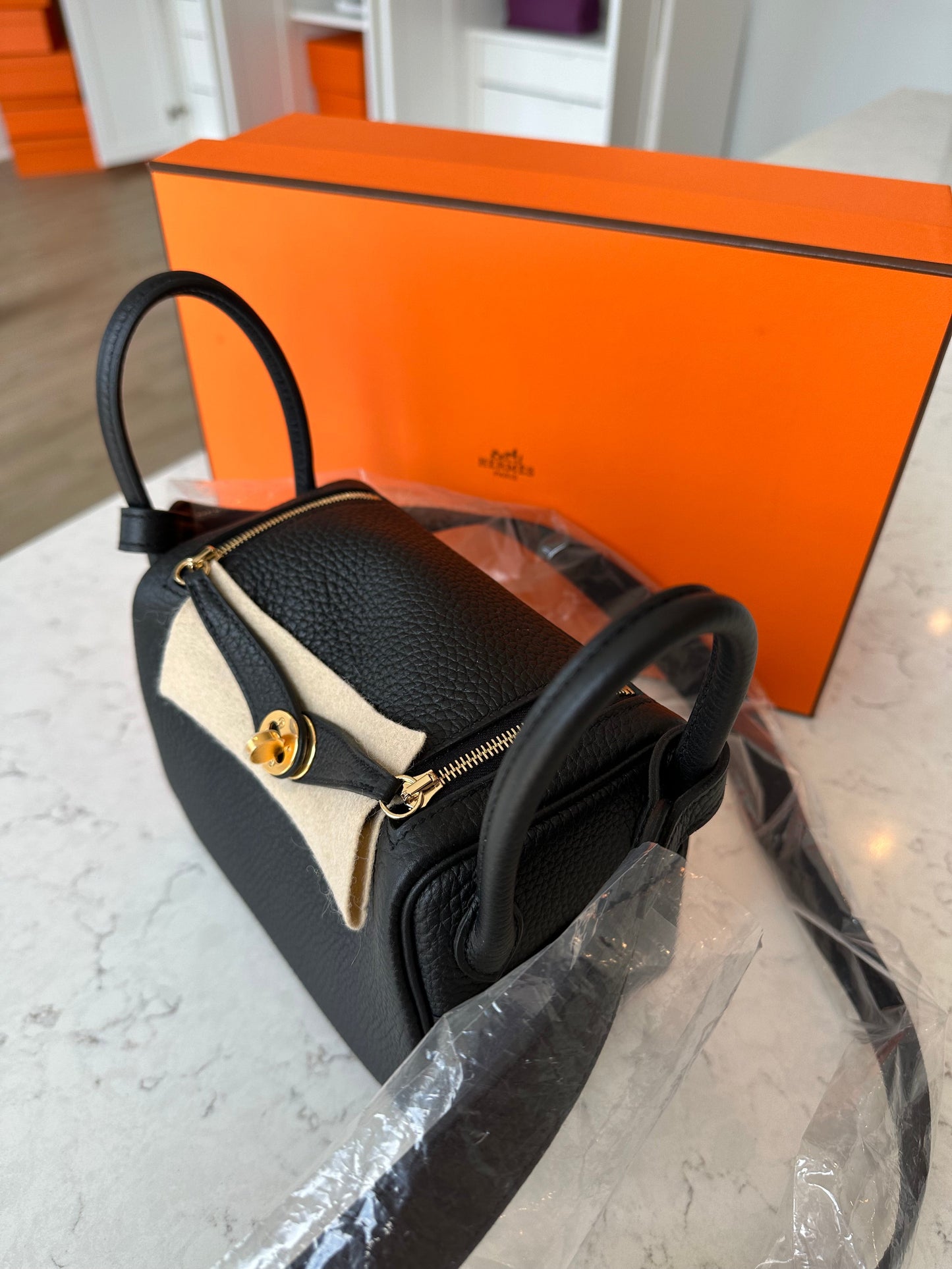 Hermes 2024 Mini Lindy Noir GHW - Carly Julia Sells Stuff, LLC