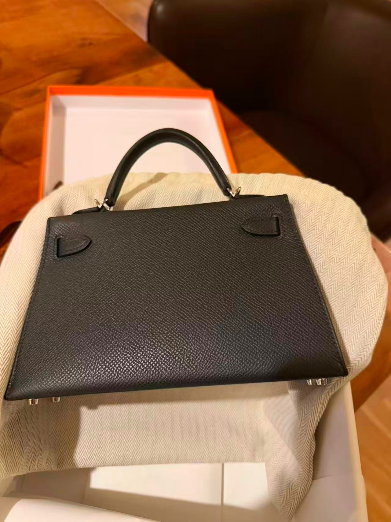 Hermes 2025 Mini Kelly Plomb Electrum Hardware - Carly Julia Sells Stuff, LLC