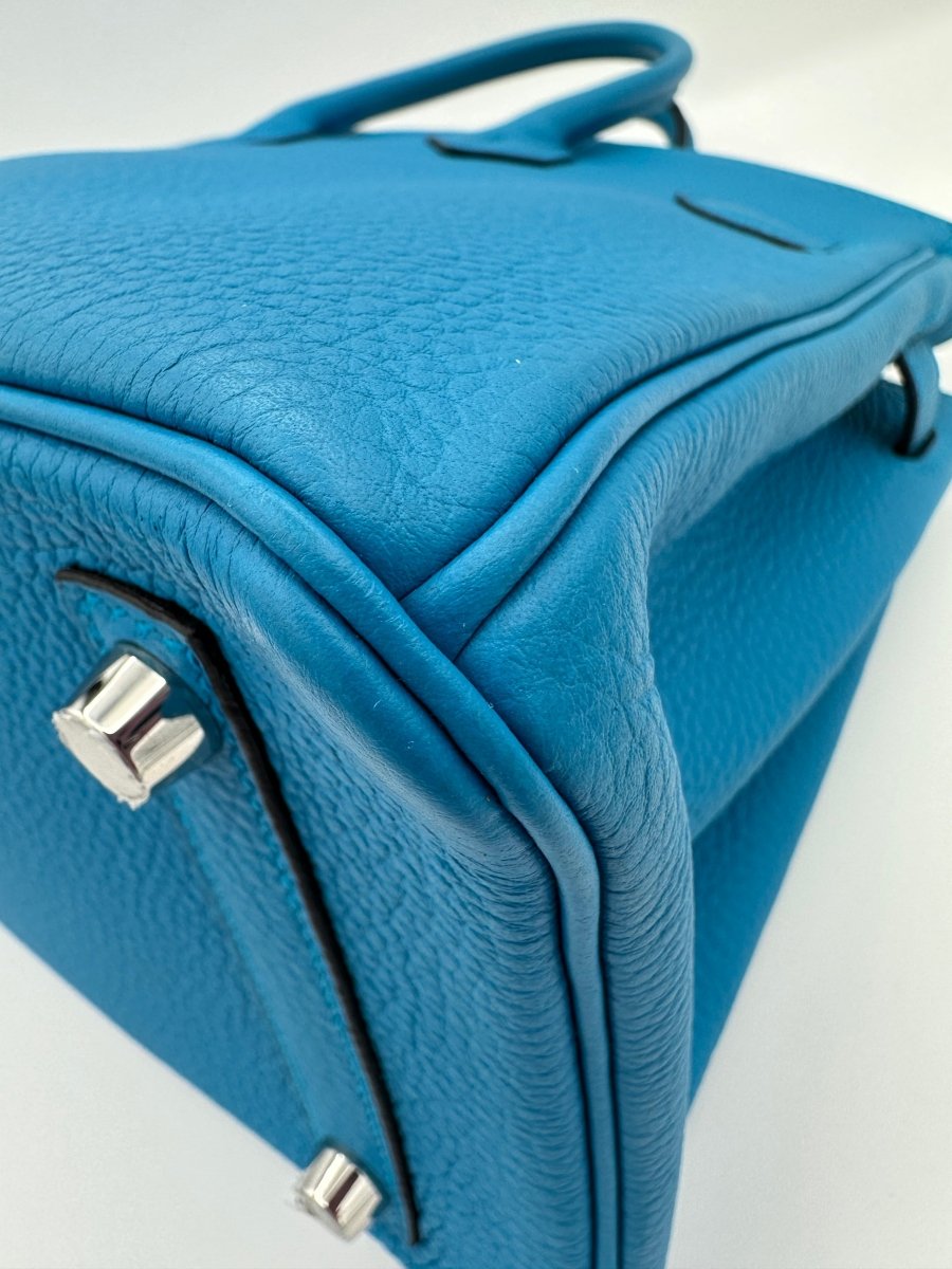 Hermes Birkin 25 Blue Zanzibar PHW - Carly Julia Sells Stuff, LLC