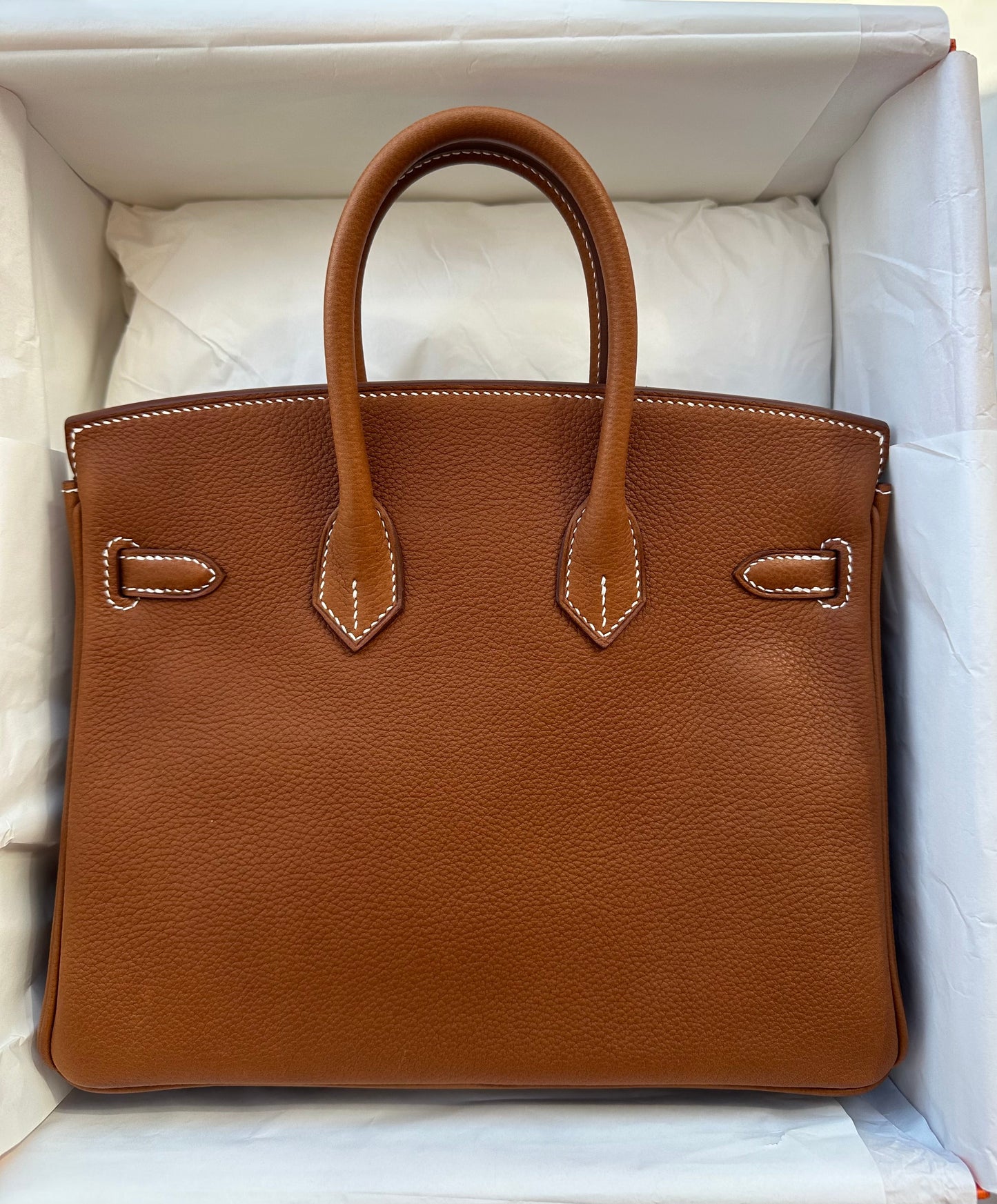 Hermes Birkin 25 Fauve Barenia Faubourg PHW - Carly Julia Sells Stuff, LLC