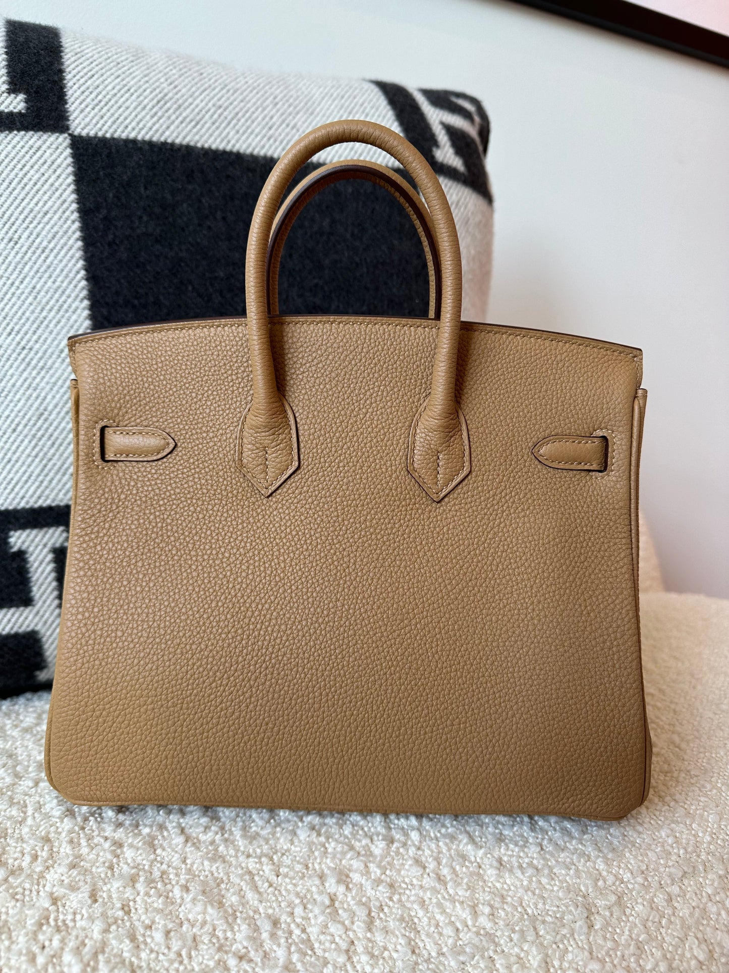 Hermes Birkin 25 Togo Biscuit PHW - Carly Julia Sells Stuff, LLC