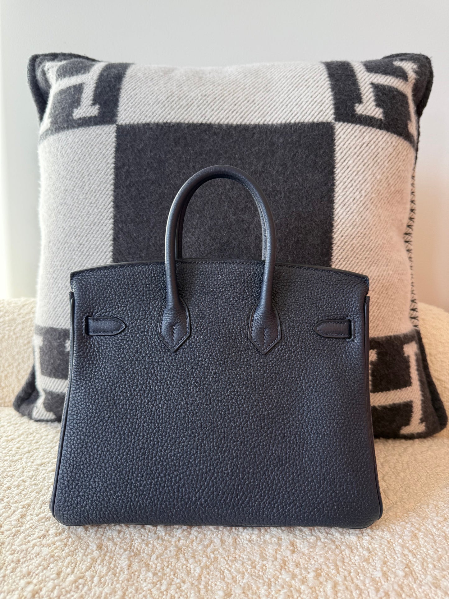 Hermes Birkin 25 Togo Blue Nuit PHW - Carly Julia Sells Stuff, LLC