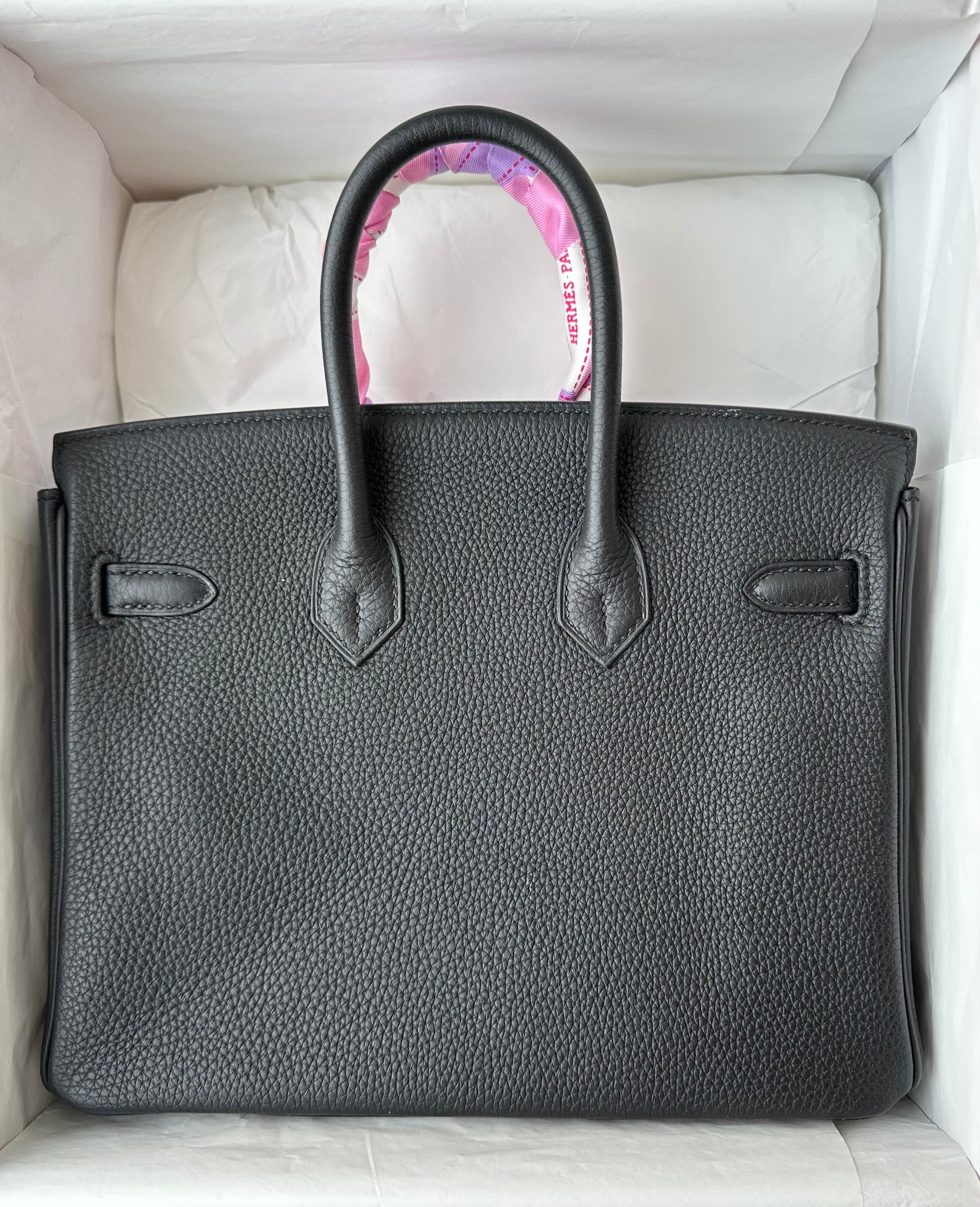 Hermes Birkin 25 Togo Noir GHW - Carly Julia Sells Stuff, LLC