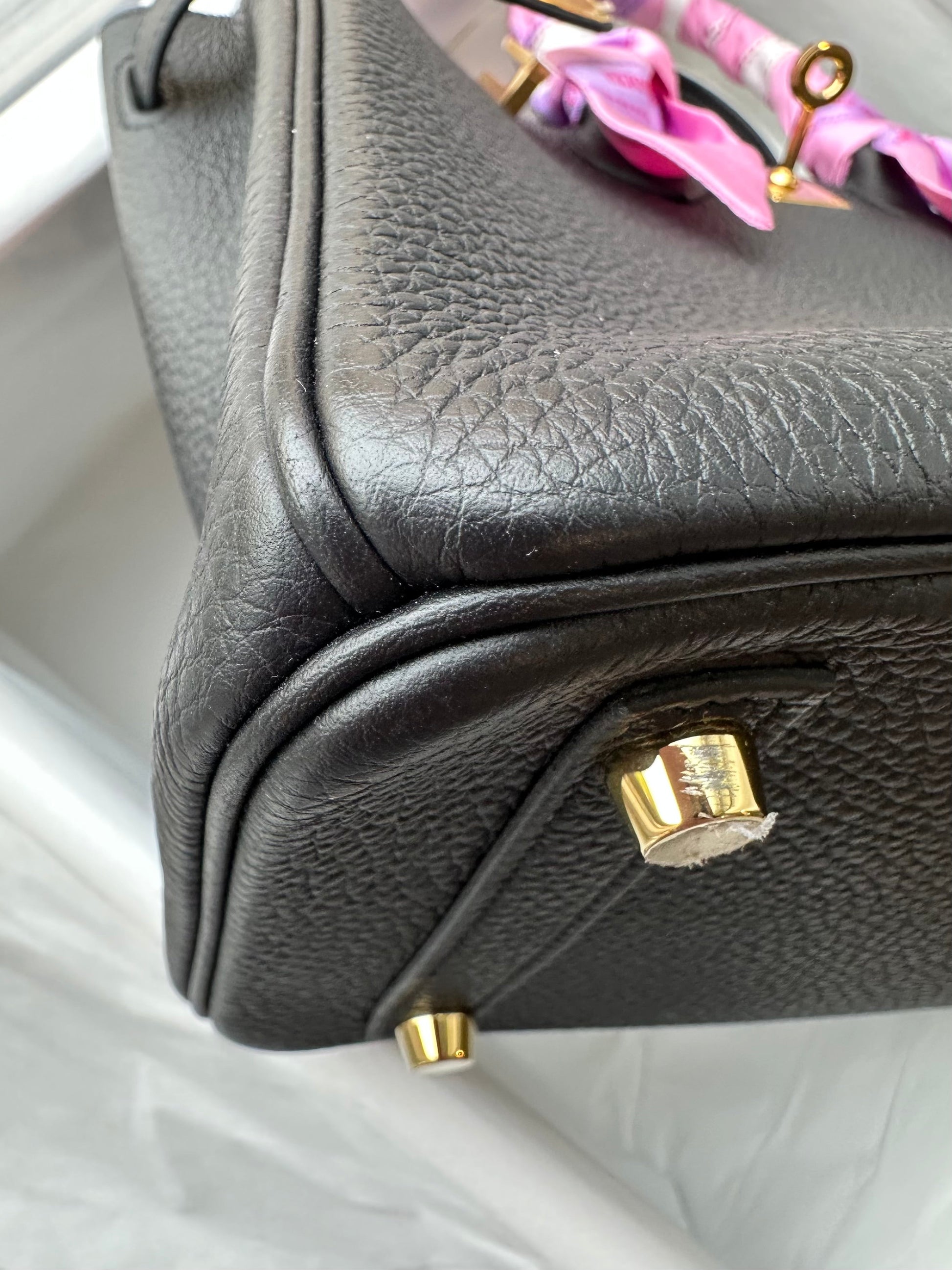 Hermes Birkin 25 Togo Noir GHW - Carly Julia Sells Stuff, LLC