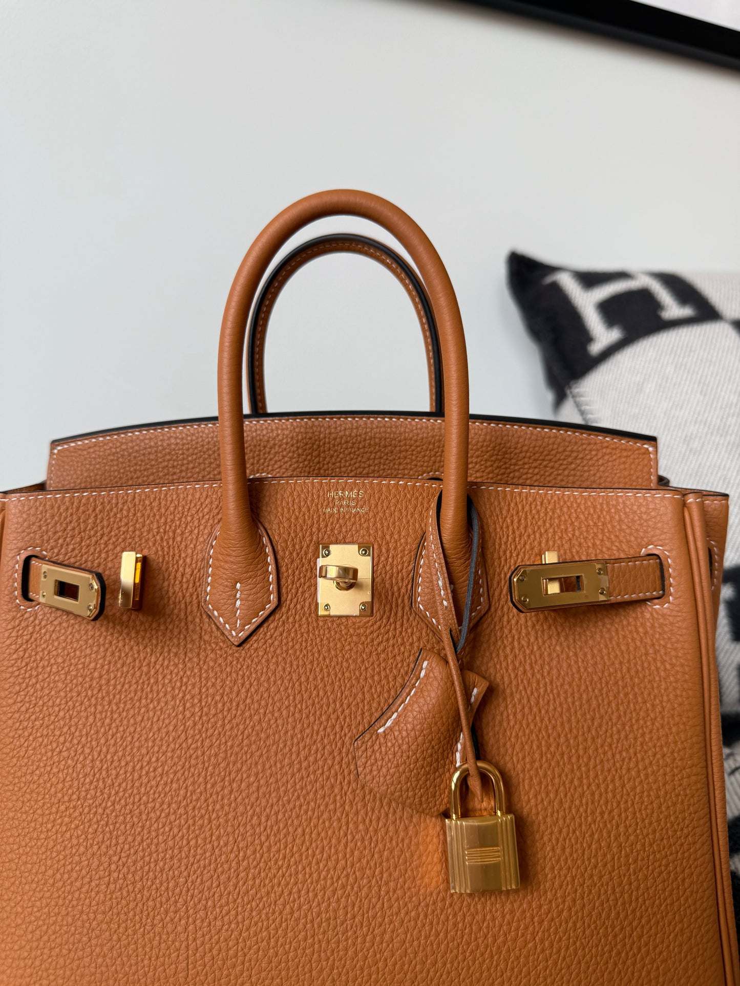 Hermes Birkin 25 Togo Toffee GHW - Carly Julia Sells Stuff, LLC