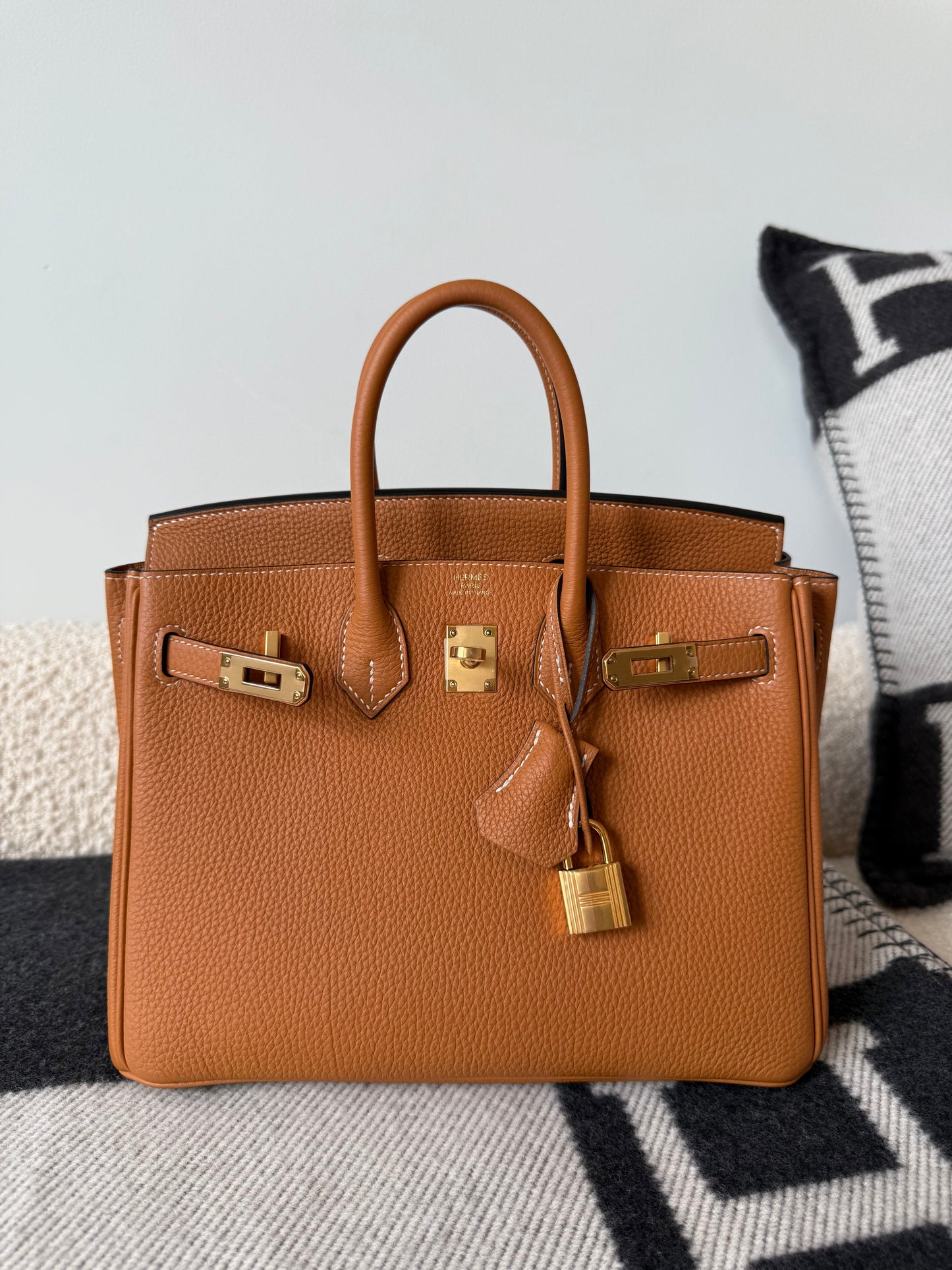 Hermes Birkin 25 Togo Toffee GHW - Carly Julia Sells Stuff, LLC