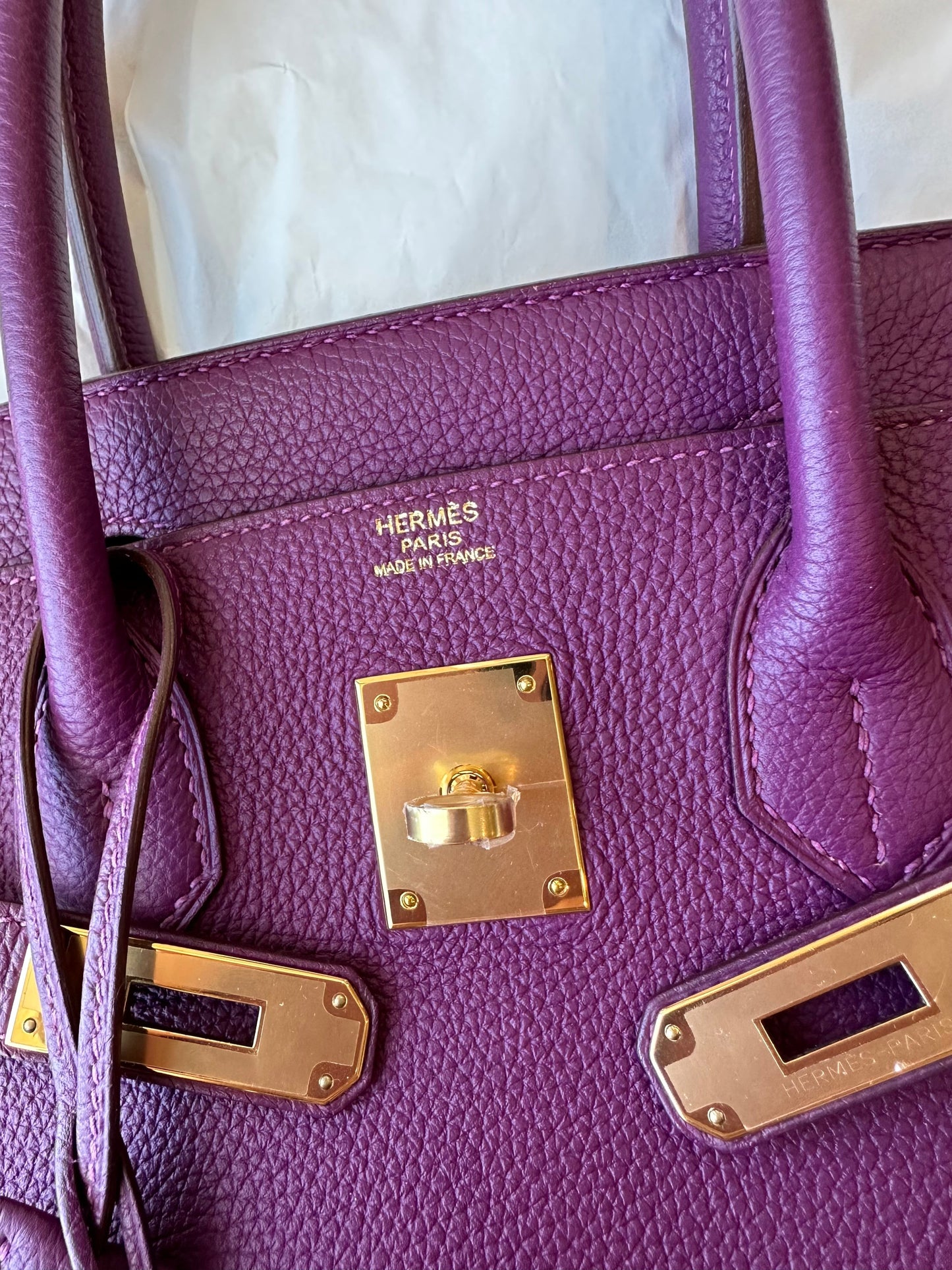 Hermes Birkin 30 Anemone GHW - Carly Julia Sells Stuff, LLC