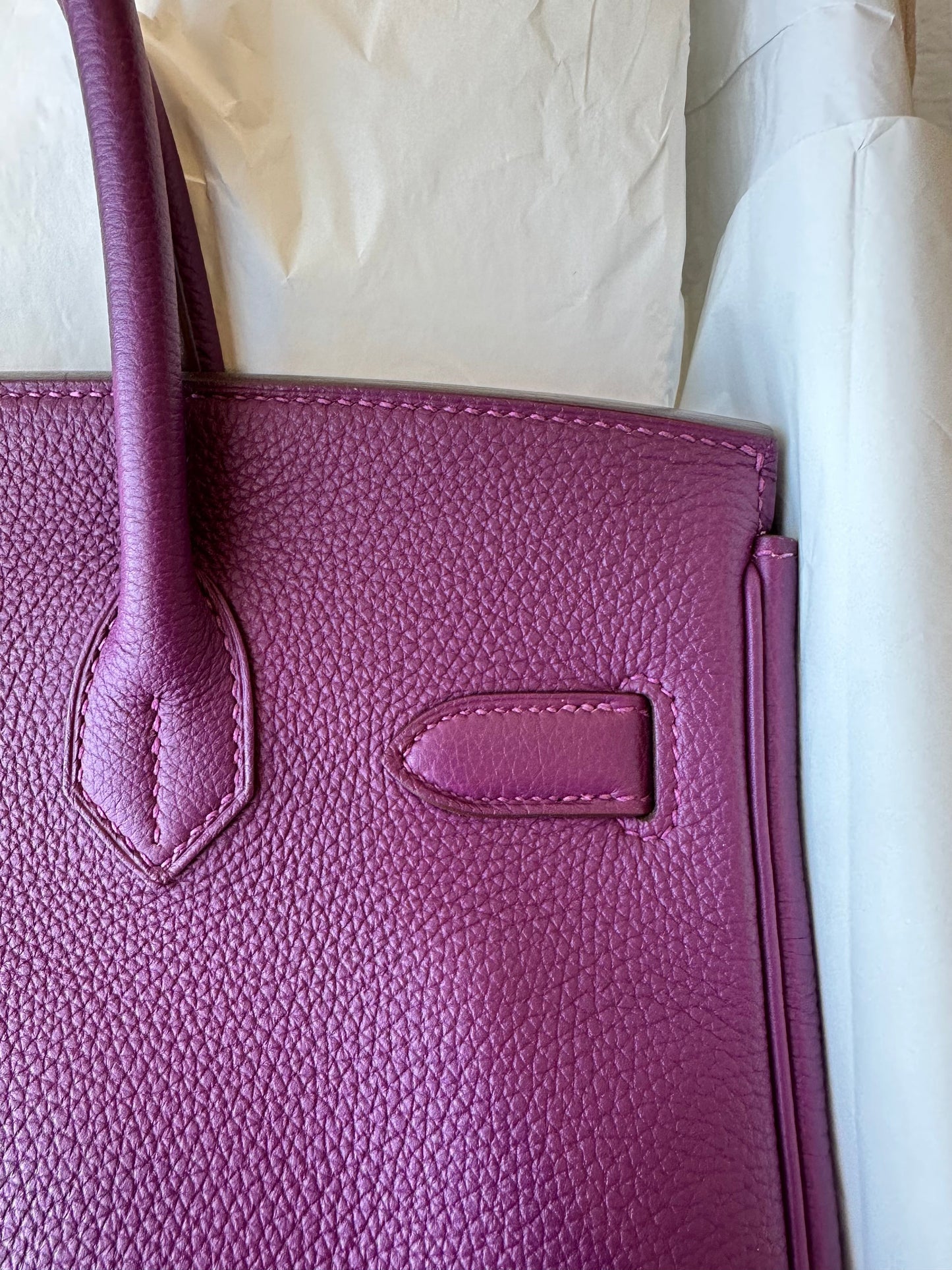 Hermes Birkin 30 Anemone GHW - Carly Julia Sells Stuff, LLC