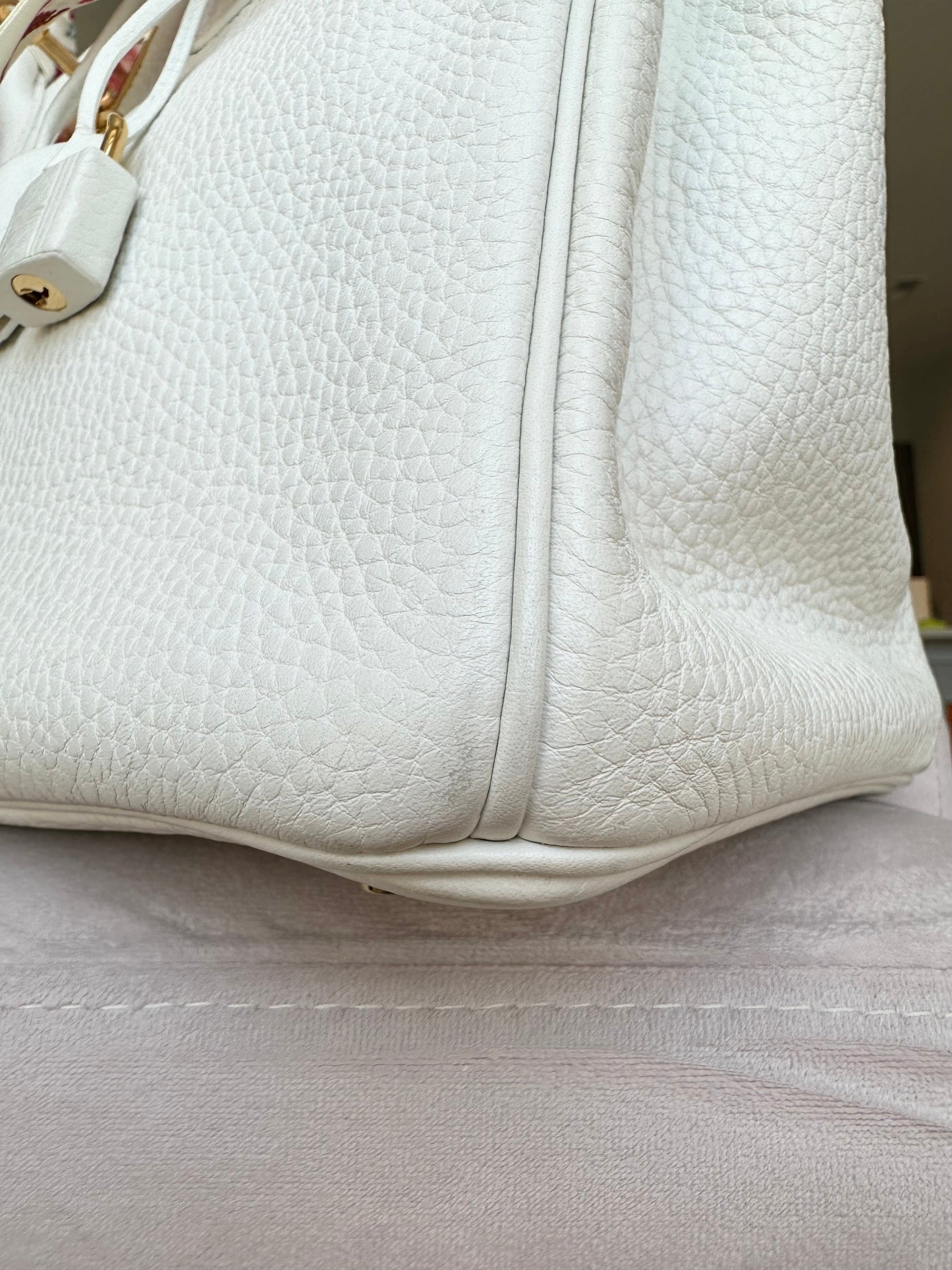 Hermes Birkin 30 Blanc GHW - Carly Julia Sells Stuff, LLC