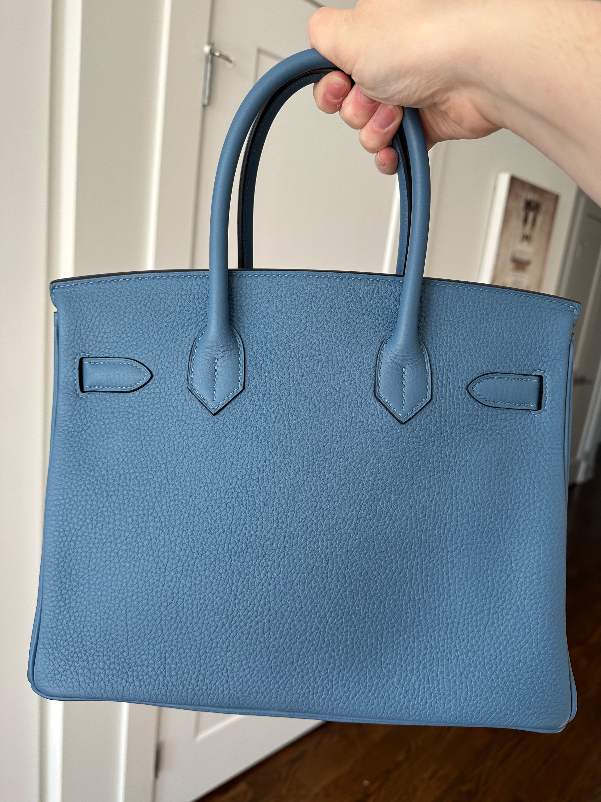 Hermes Birkin 30 Blue Azure GHW - Carly Julia Sells Stuff, LLC