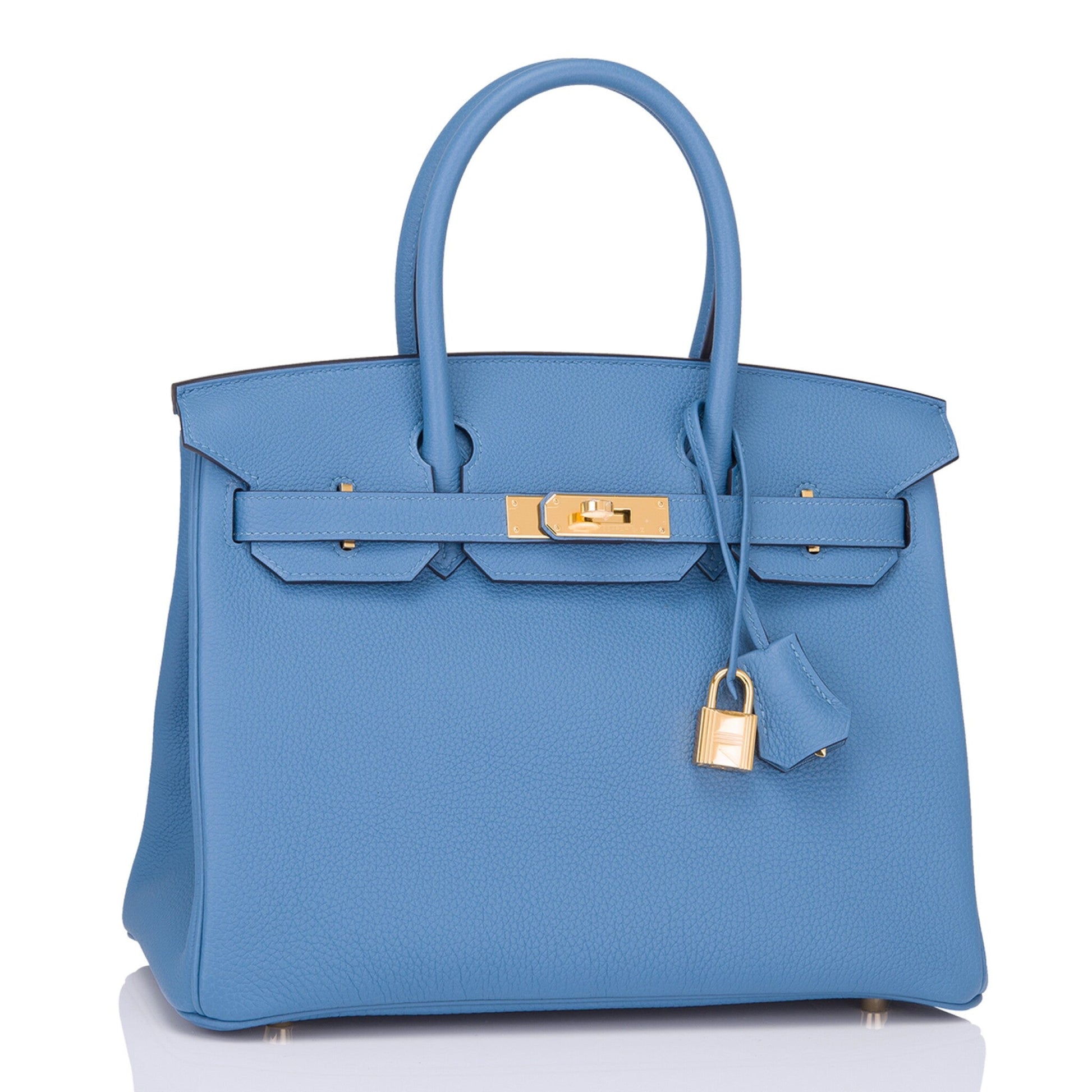 Hermes Birkin 30 Blue Azure GHW - Carly Julia Sells Stuff, LLC