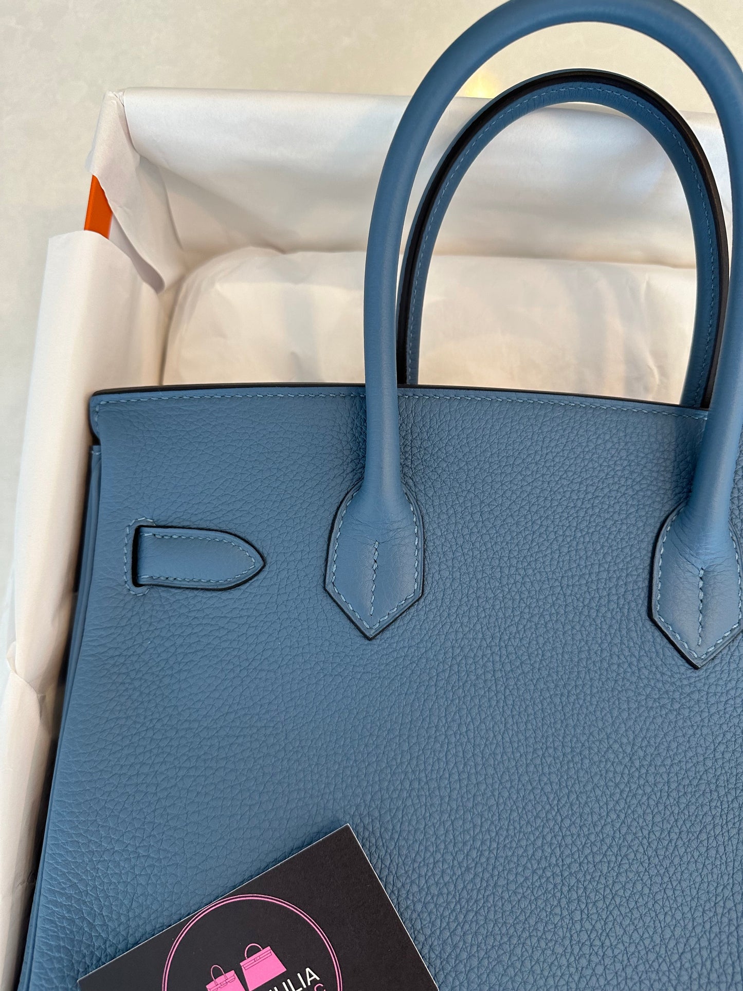 Hermes Birkin 30 Blue Azure GHW - Carly Julia Sells Stuff, LLC