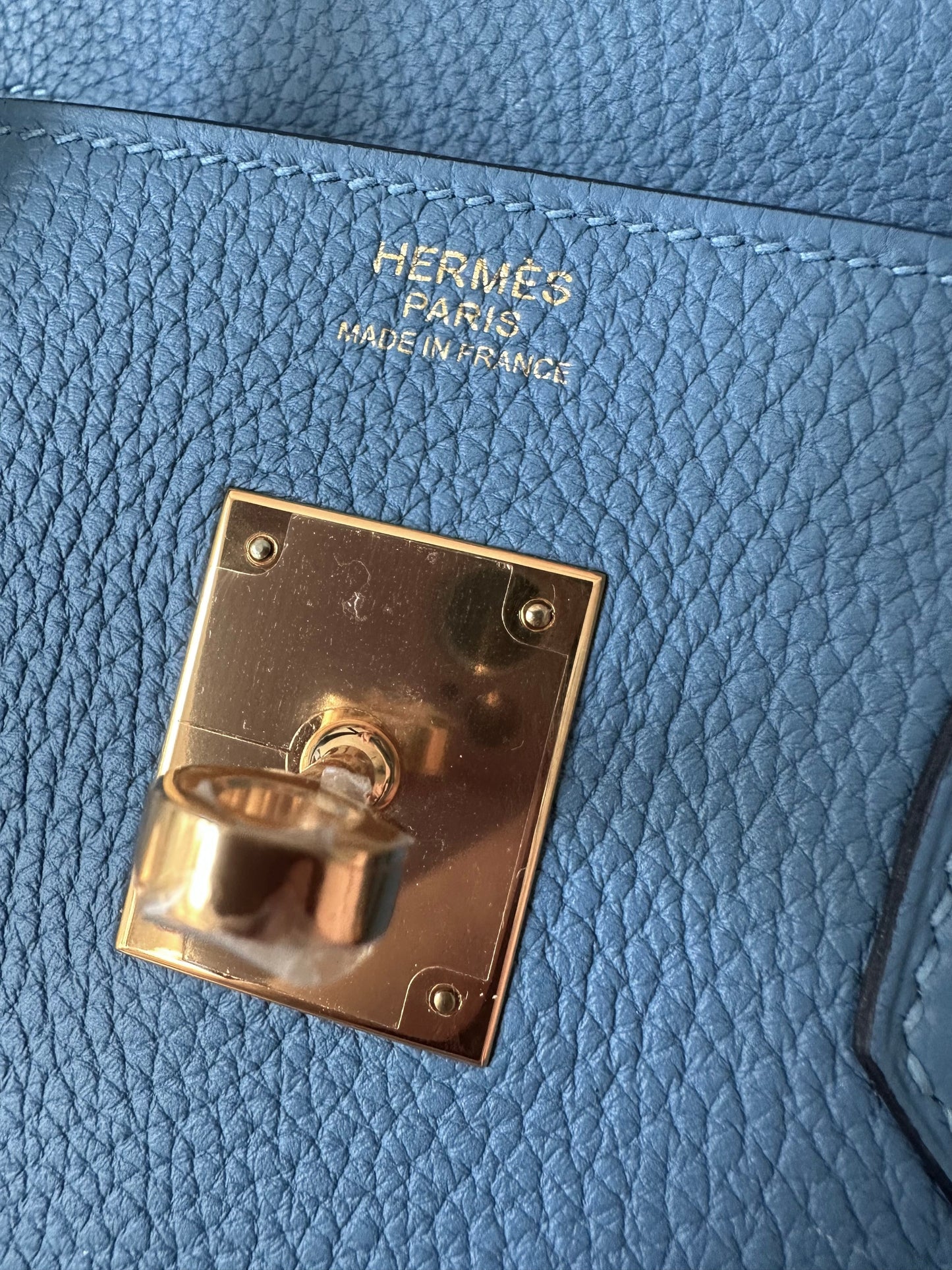 Hermes Birkin 30 Blue Azure GHW - Carly Julia Sells Stuff, LLC