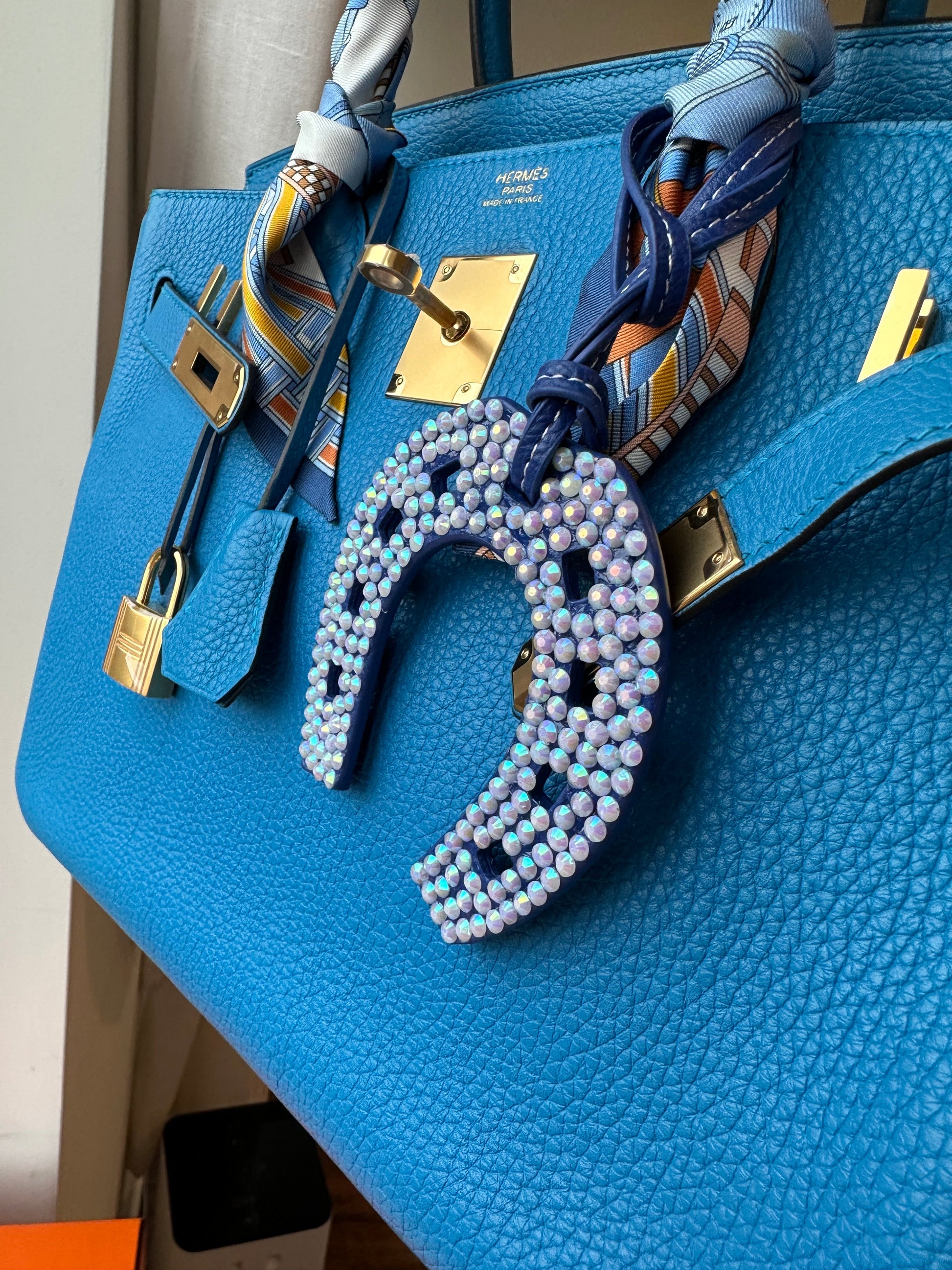 Hermes Birkin 30 Blue Zanzíbar GHW - Carly Julia Sells Stuff, LLC