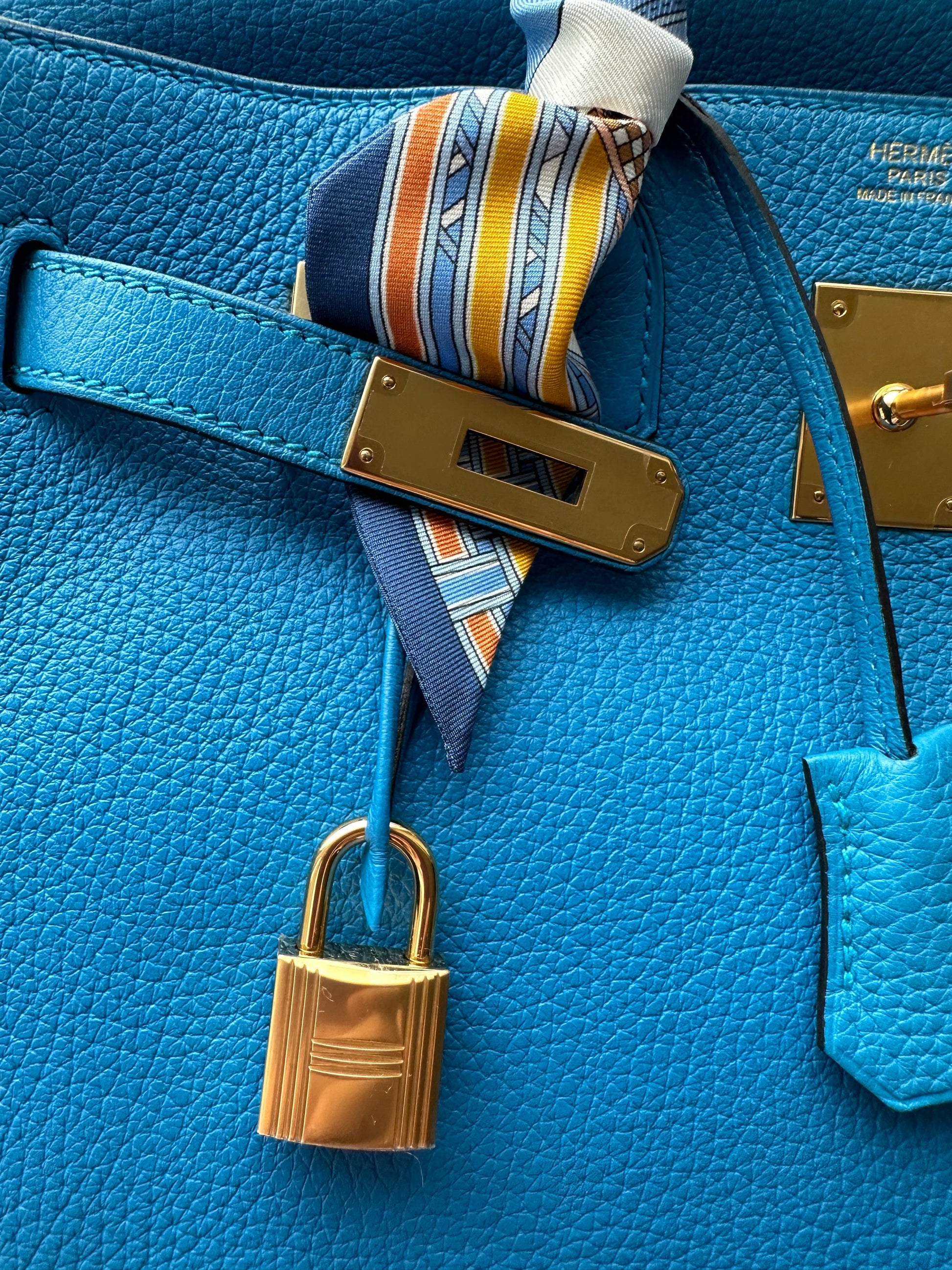 Hermes Birkin 30 Blue Zanzíbar GHW - Carly Julia Sells Stuff, LLC