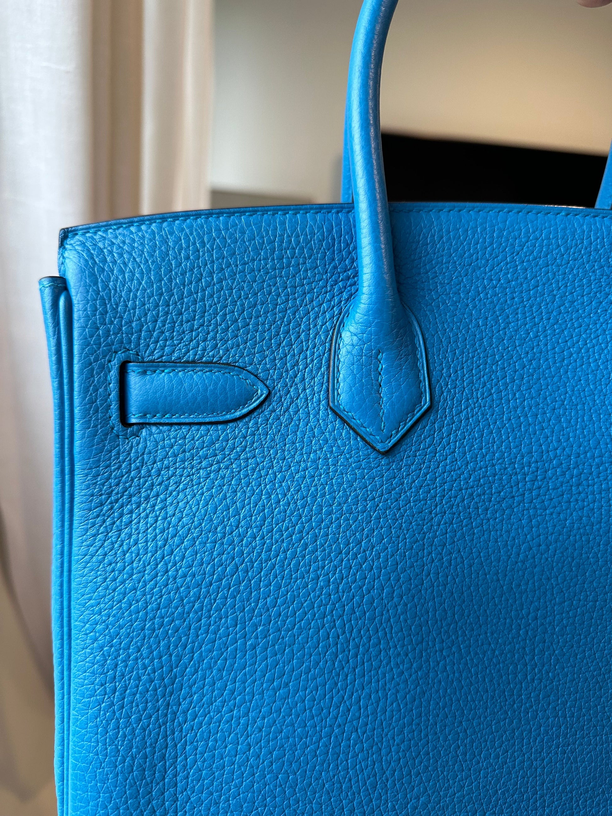 Hermes Birkin 30 Blue Zanzíbar GHW - Carly Julia Sells Stuff, LLC