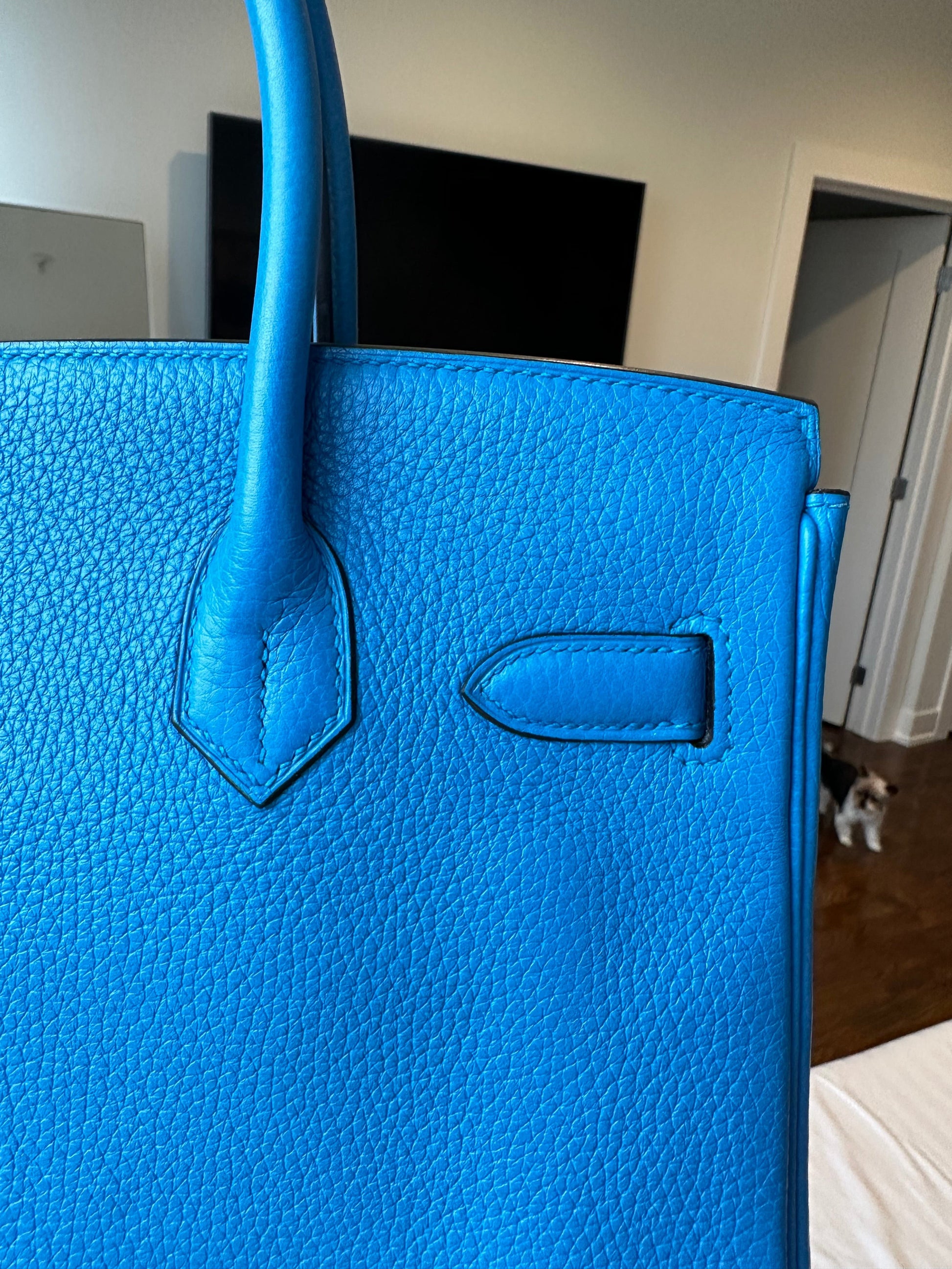 Hermes Birkin 30 Blue Zanzíbar GHW - Carly Julia Sells Stuff, LLC