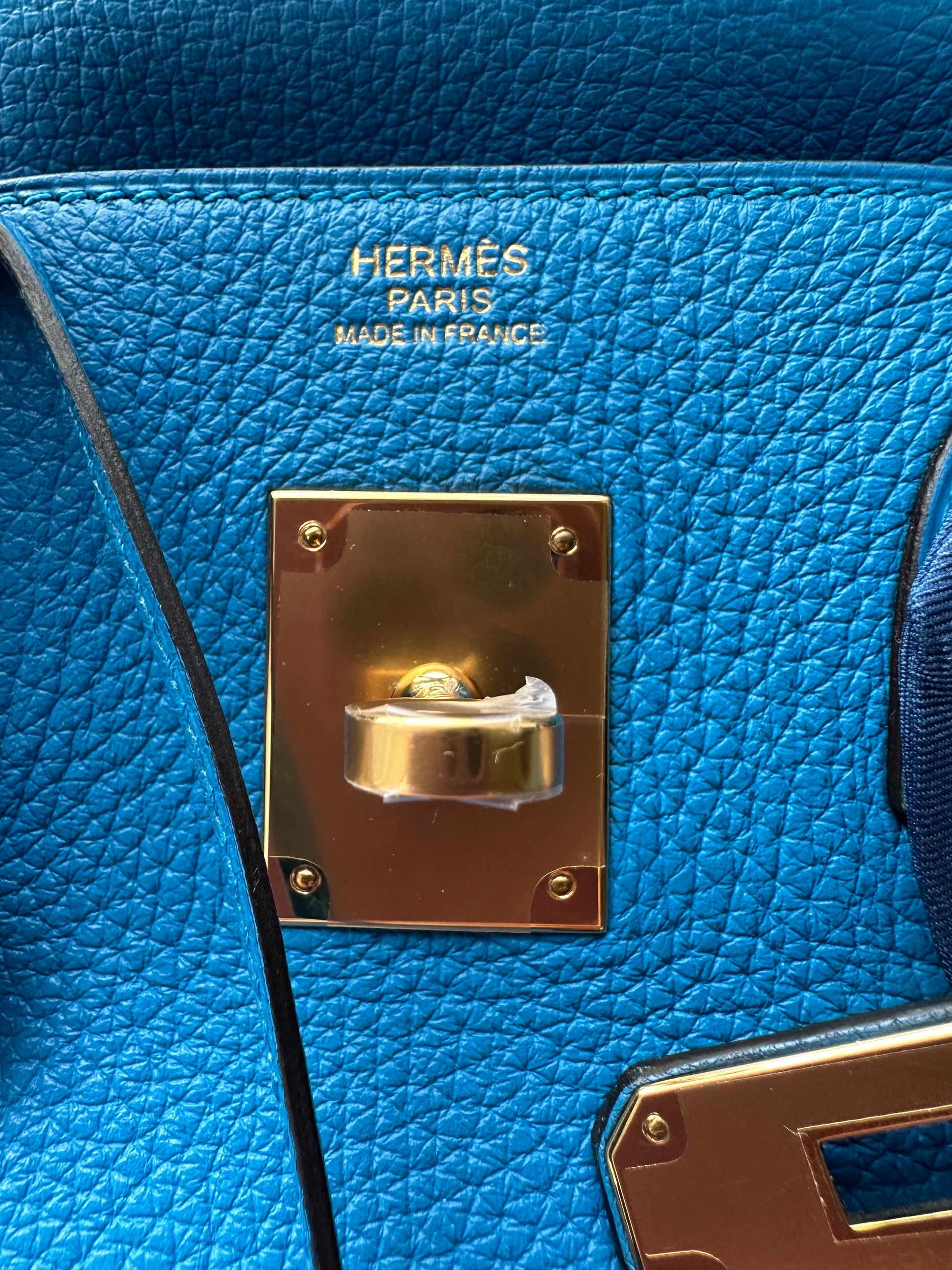 Hermes Birkin 30 Blue Zanzíbar GHW - Carly Julia Sells Stuff, LLC