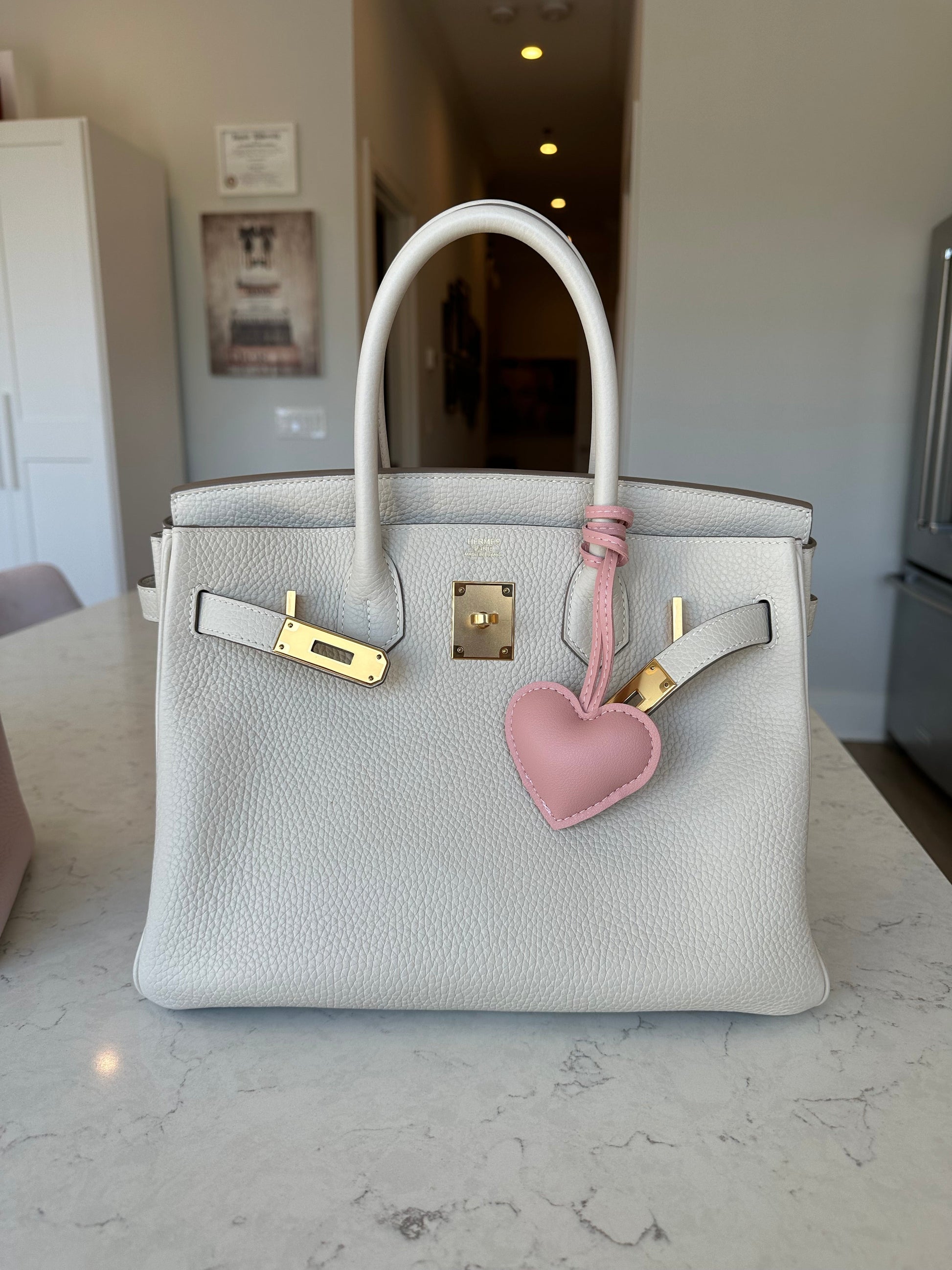 Hermes Birkin 30 Craie GHW - Carly Julia Sells Stuff, LLC