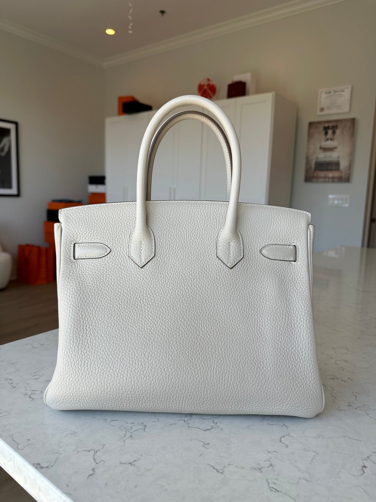 Hermes Birkin 30 Craie GHW - Carly Julia Sells Stuff, LLC