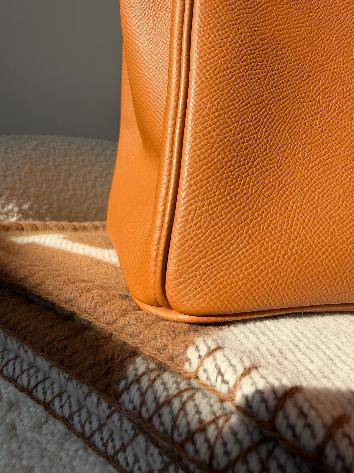 Hermés Birkin 30 Epsom Retourne Gold GHW - Carly Julia Sells Stuff, LLC