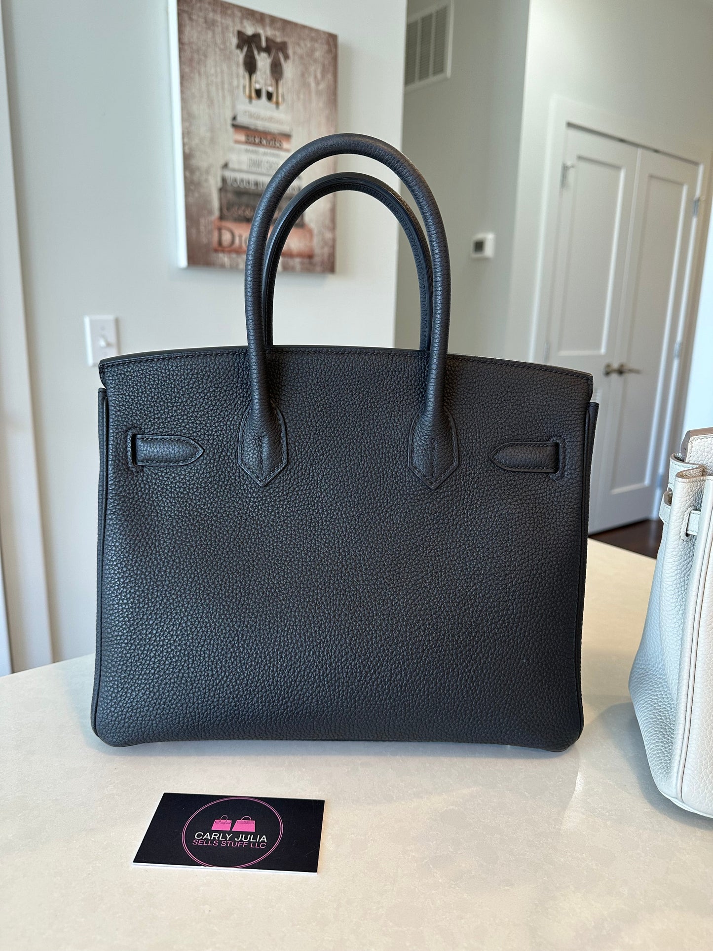 Hermes Birkin 30 Noir GHW - Carly Julia Sells Stuff, LLC