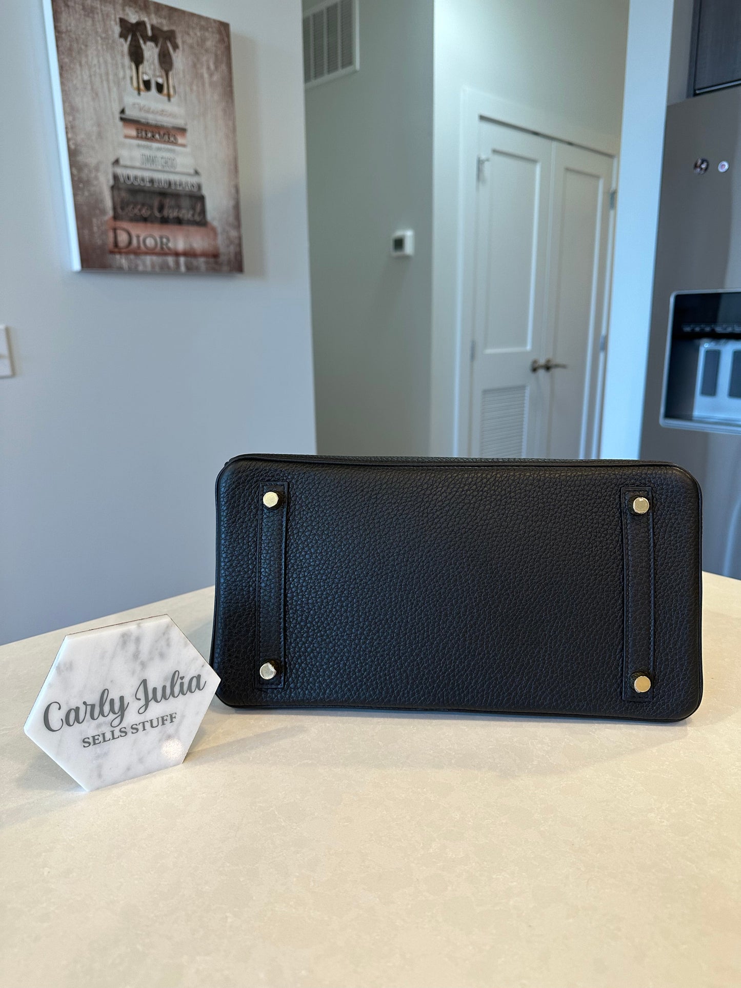 Hermes Birkin 30 Noir GHW - Carly Julia Sells Stuff, LLC