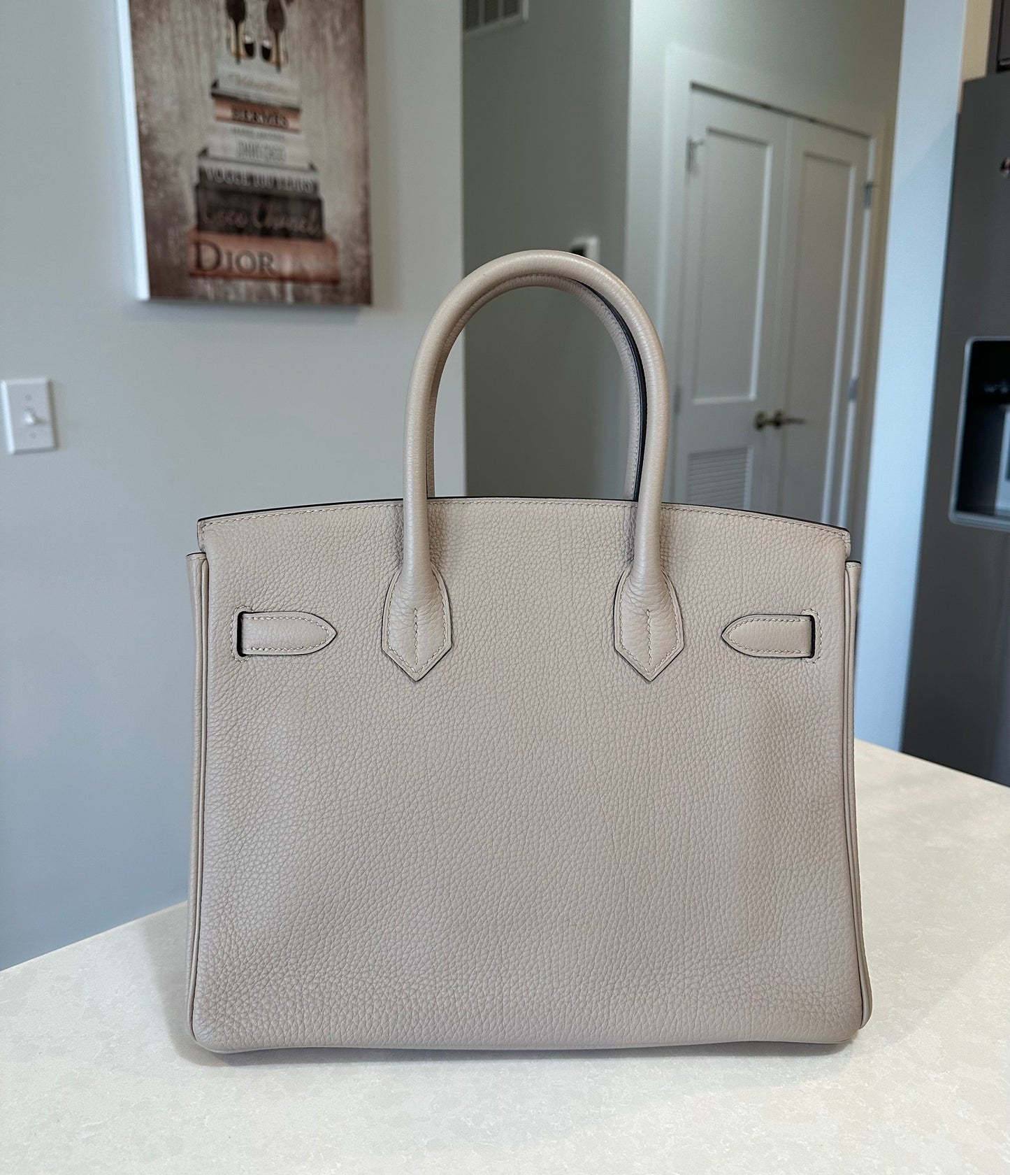 Hermes Birkin 30 Tog Gris Tourterelle Rose Gold - Carly Julia Sells Stuff, LLC