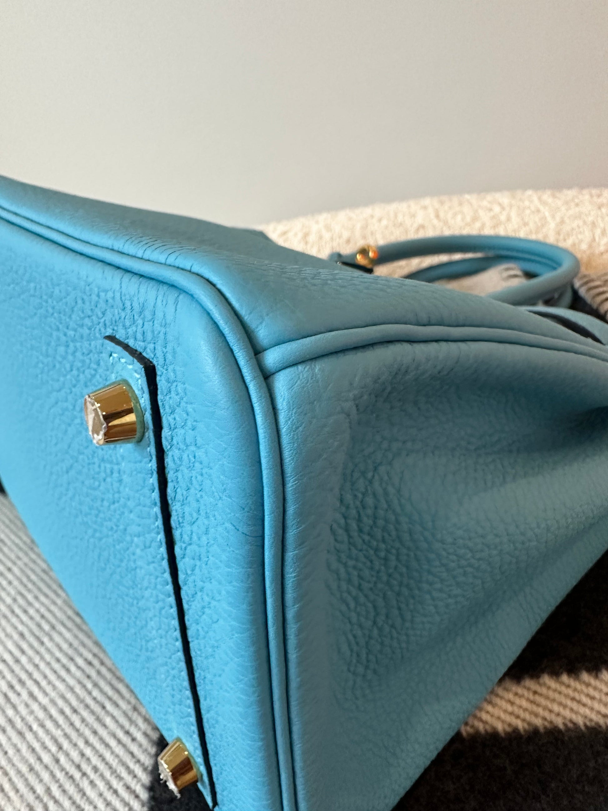 Hermes Birkin 30 Togo Blue de Nord GHW - Carly Julia Sells Stuff, LLC